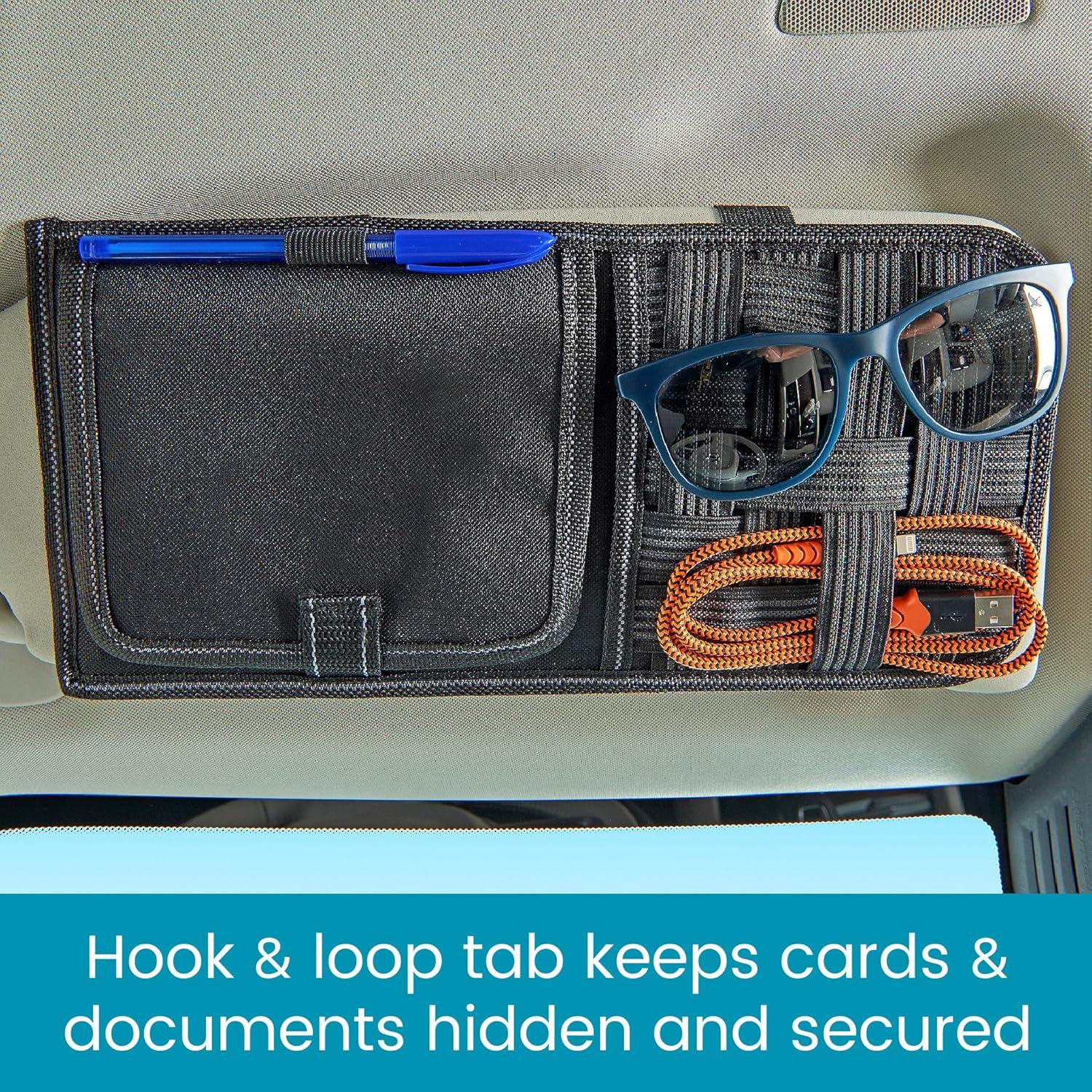 Espejo de Visera Solar High Road con Almacenamiento Molle