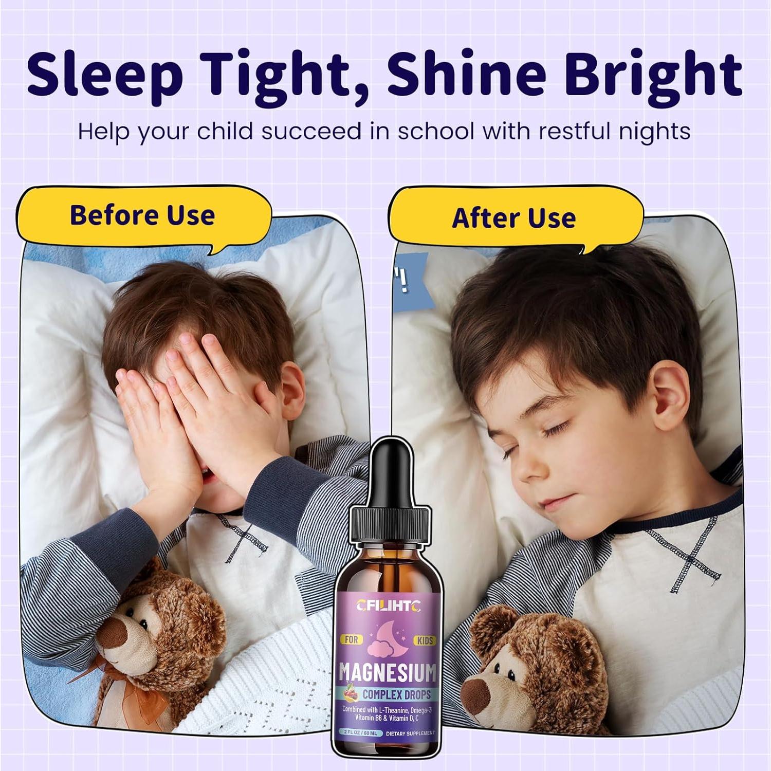 Gotas Líquidas de Magnesio Glicinato CFILIHTC 59.15 ml Cereza