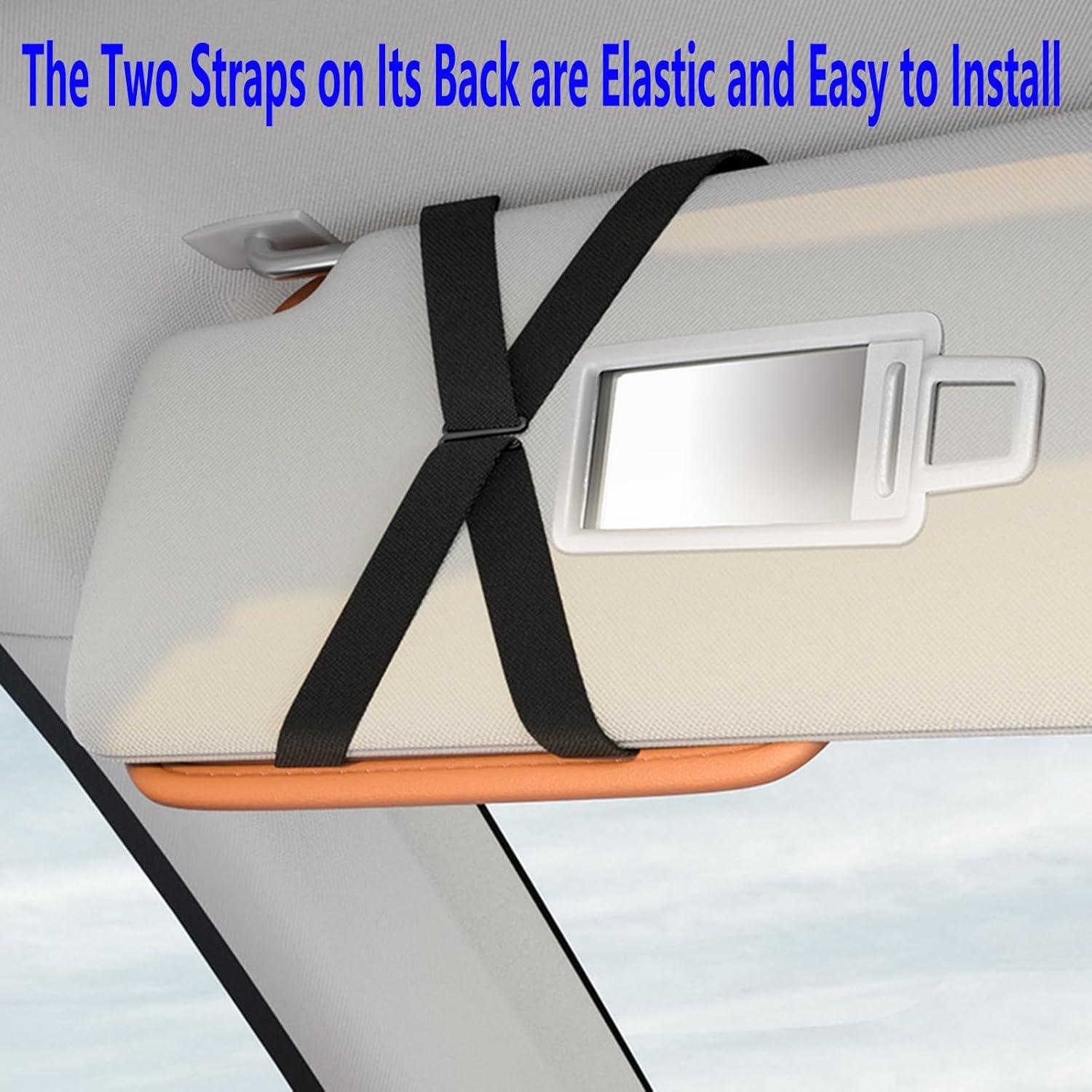 Organizador de Visera de Coche Aturmon - Multi-funcional 22x16.5cm