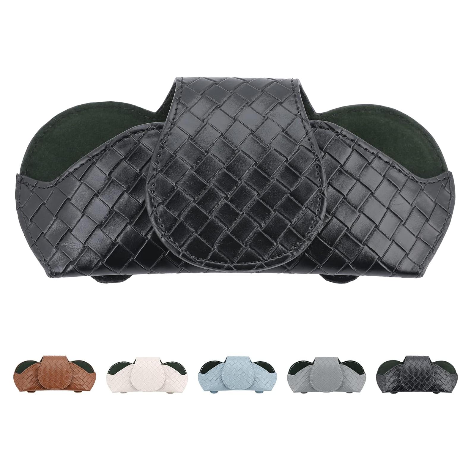 Soporte para Gafas de Sol KINIVA Negro - Estuche Cuero Vegano