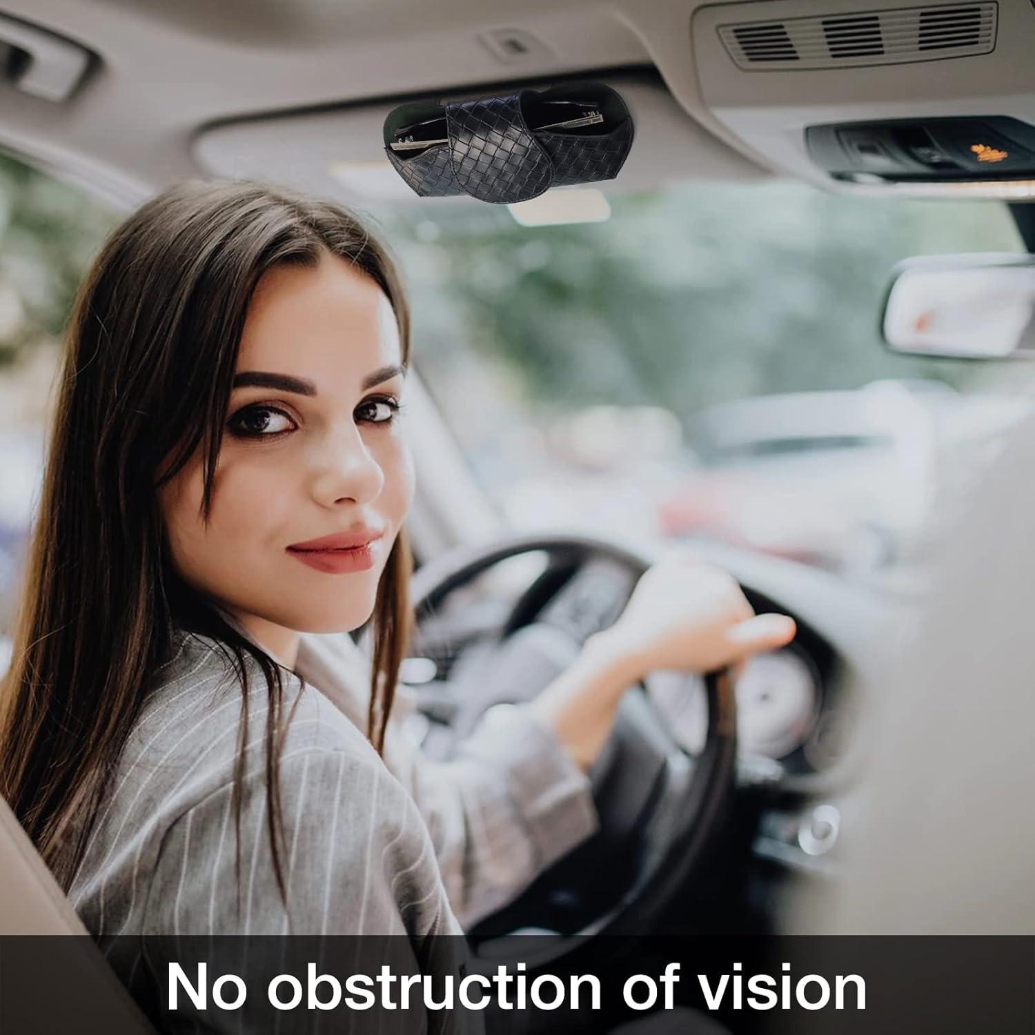 Soporte para Gafas de Sol KINIVA Negro - Estuche Cuero Vegano