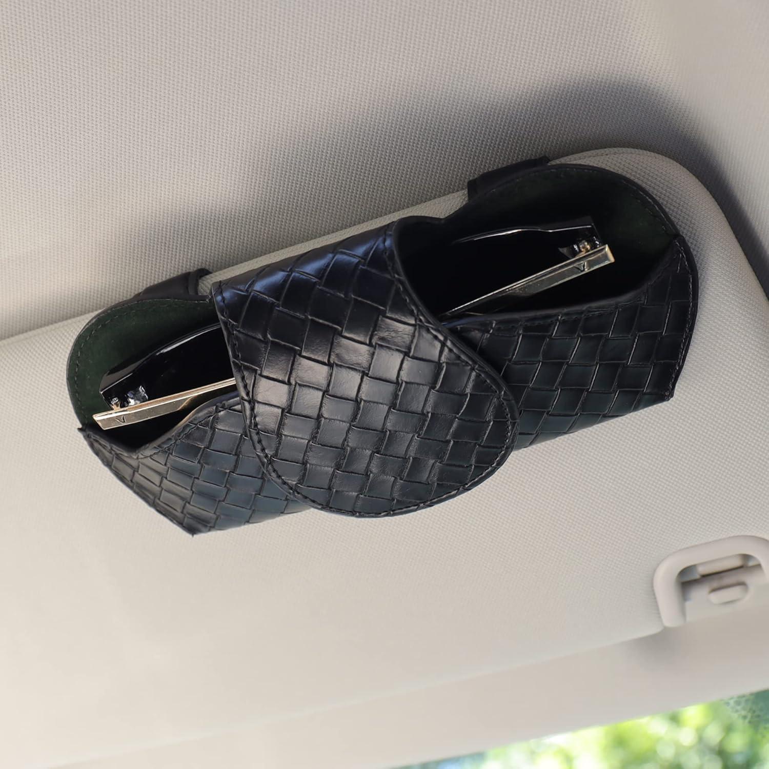 Soporte para Gafas de Sol KINIVA Negro - Estuche Cuero Vegano