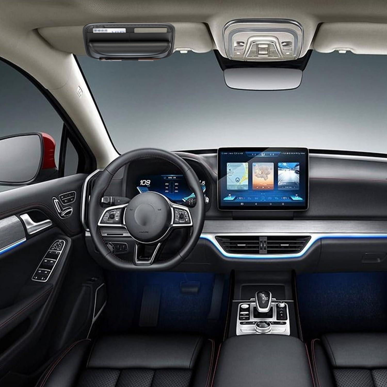 Soporte de Gafas de Sol iLulala para Visera de Coche Negro