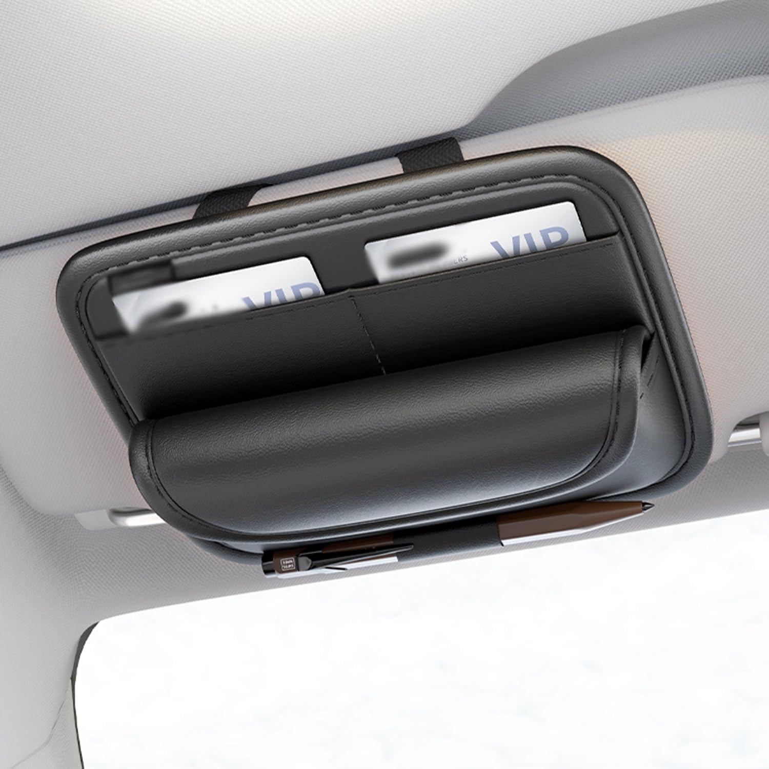 Soporte de Gafas de Sol iLulala para Visera de Coche Negro