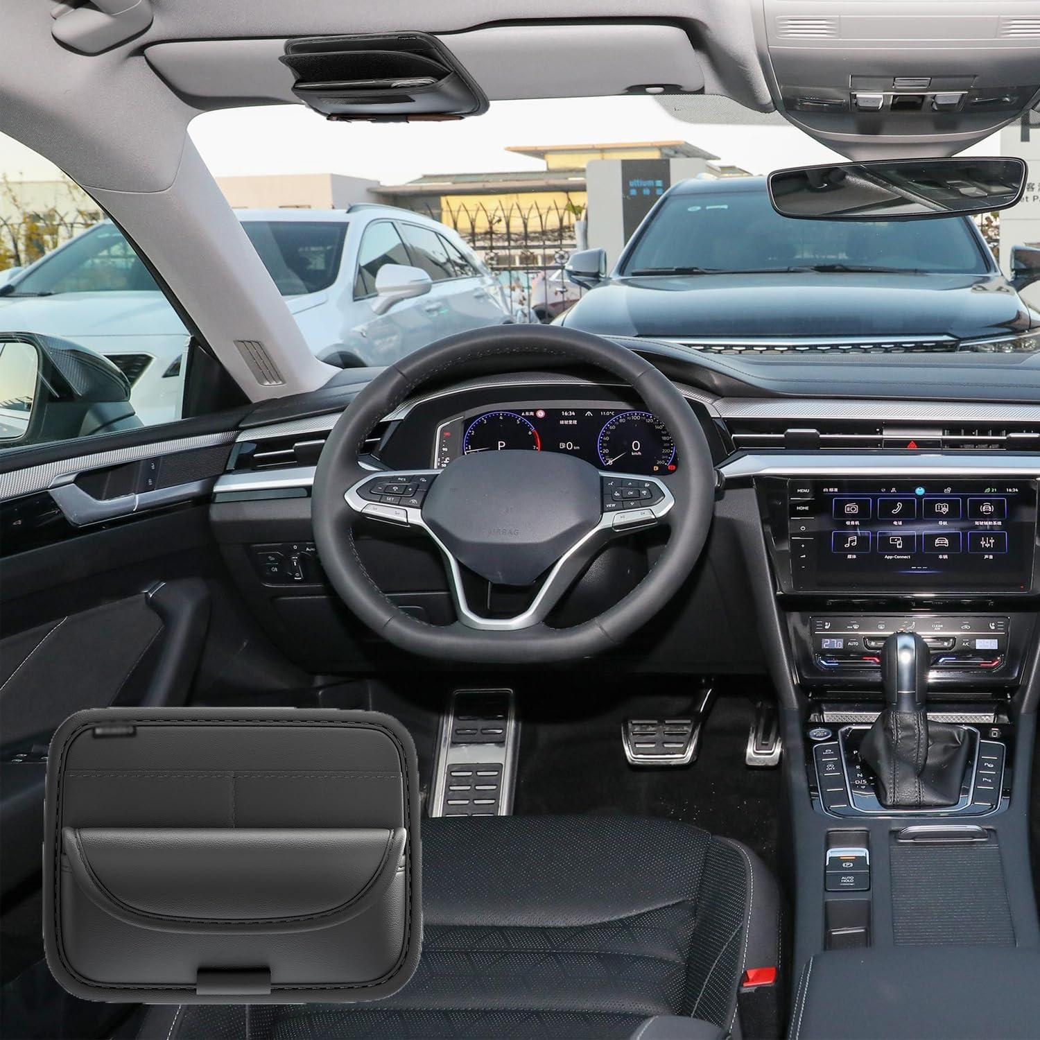 Soporte de Gafas de Sol iLulala para Visera de Coche Negro