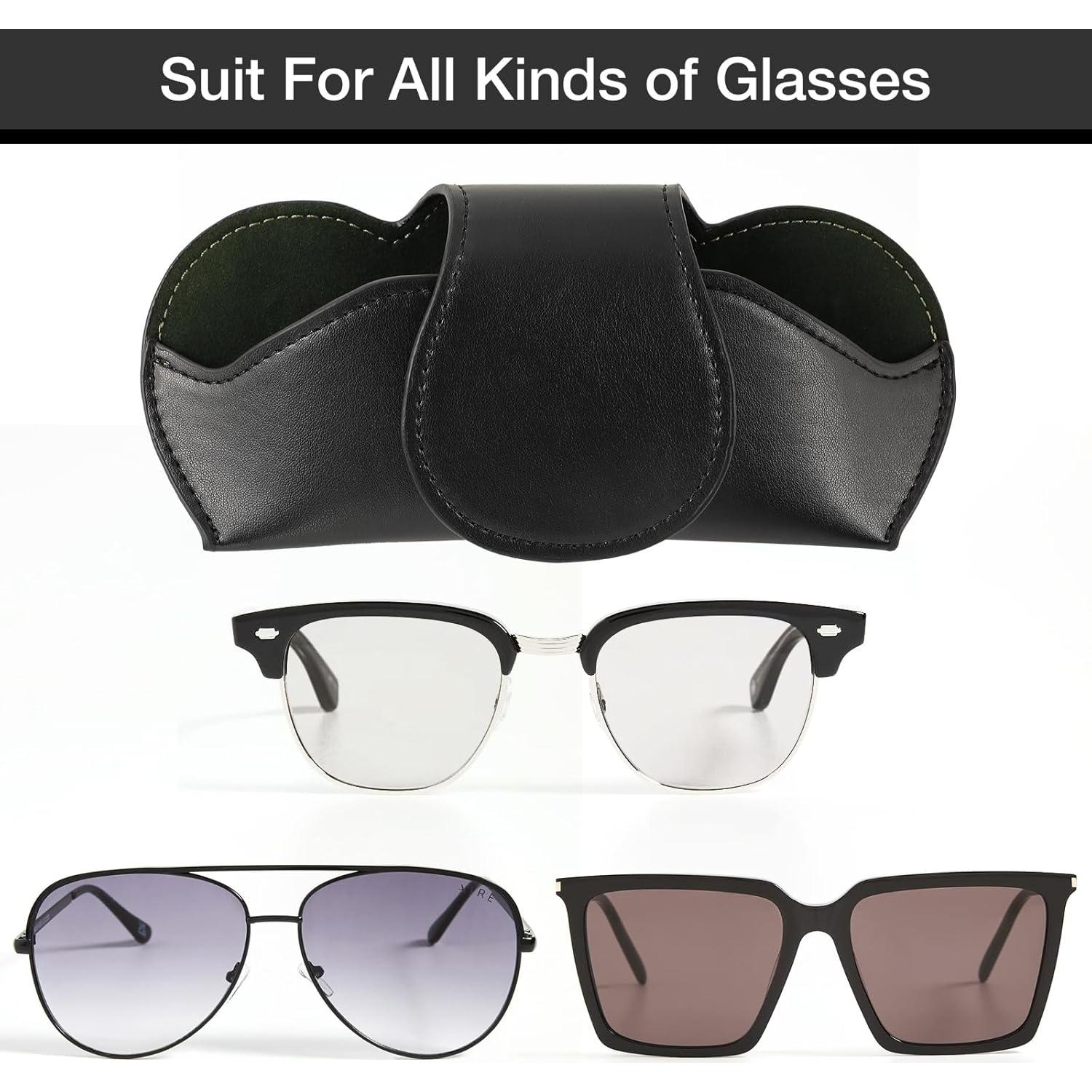 Soporte para Gafas de Sol KINIVA Negro con Estuche Magnético