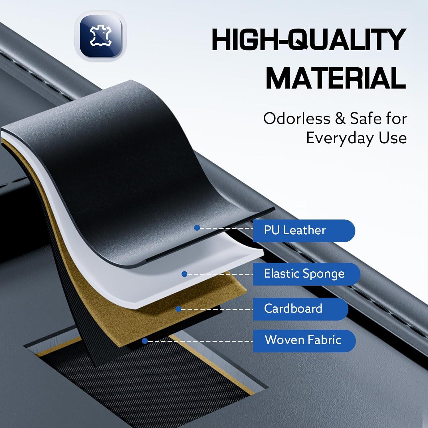 Organizador de Visera de Coche ULPOCMU Tres en Uno 33x14cm