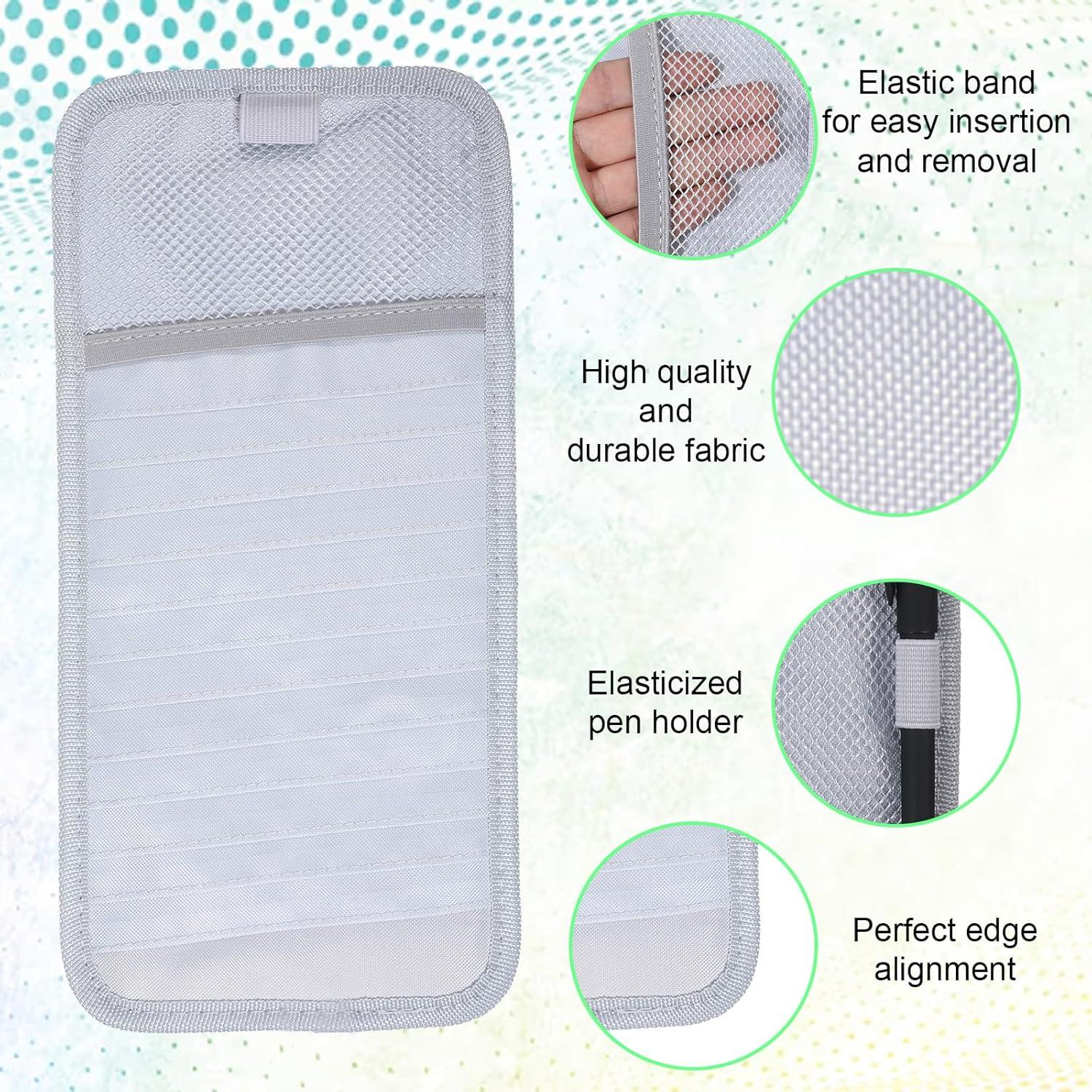 Soporte para CD de coche BOHUIZ - Organizador de visera gris