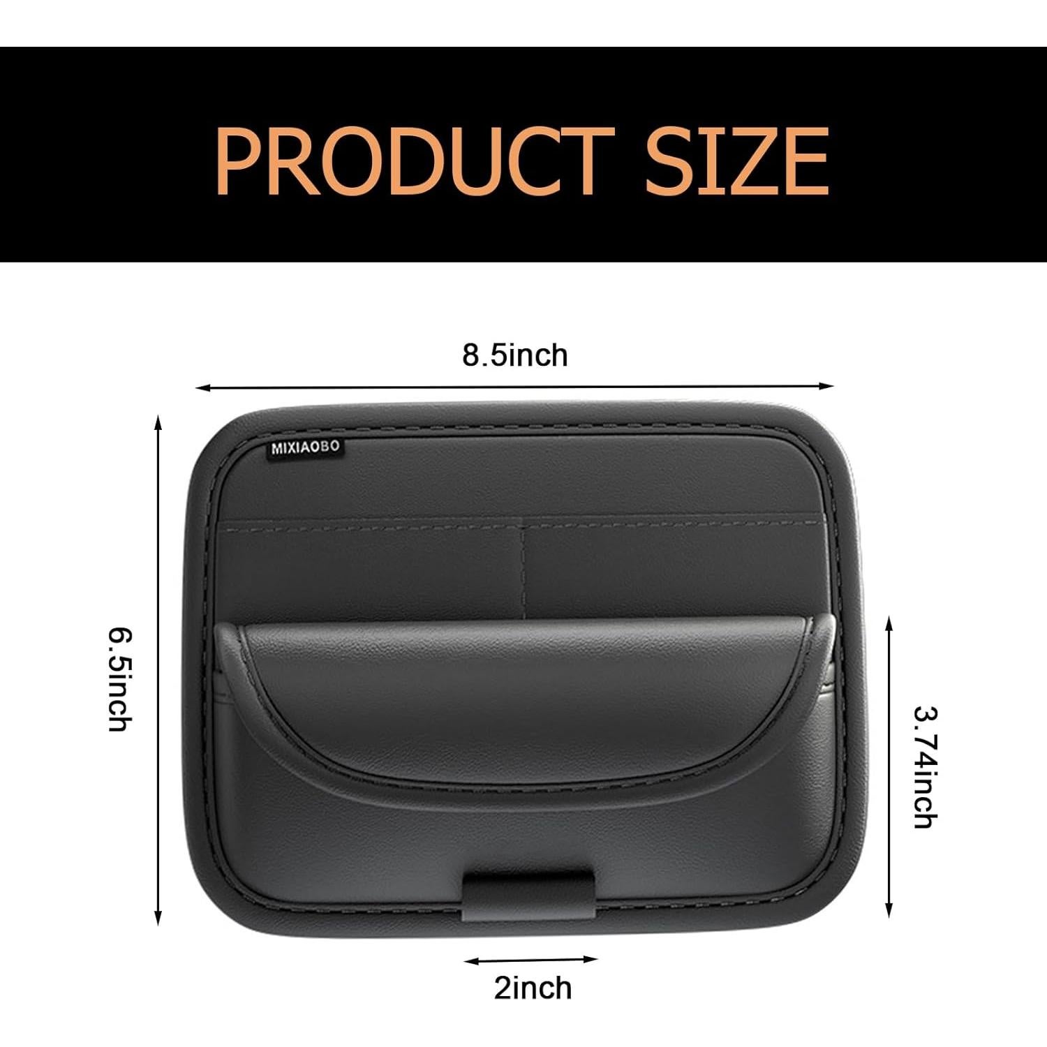 Organizador de Visera de Coche Shakas con Múltiples Bolsillos