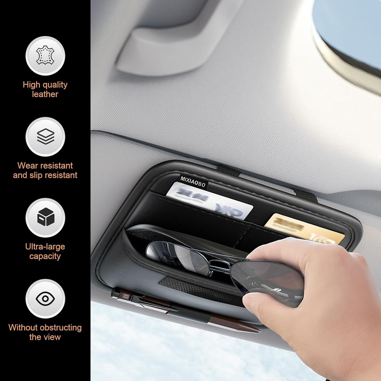 Organizador de Visera de Coche Shakas con Múltiples Bolsillos