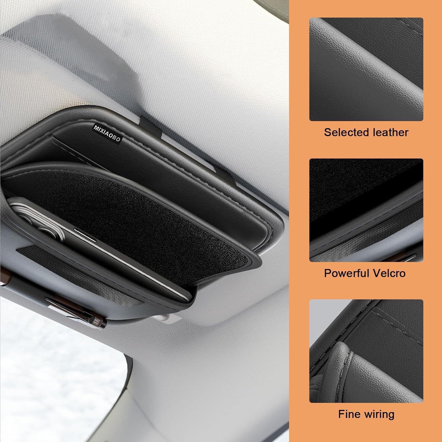 Organizador de Visera de Coche Shakas con Múltiples Bolsillos