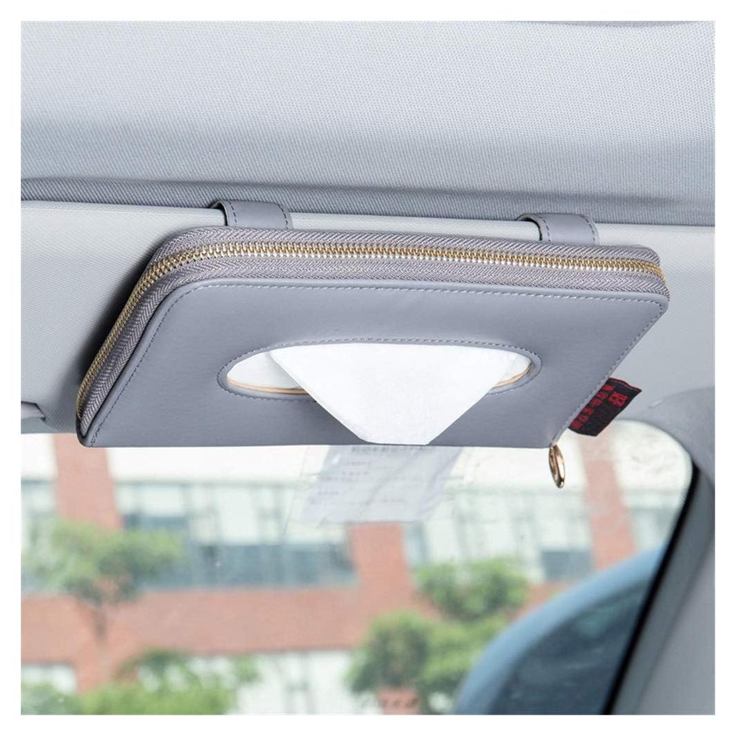 Soporte de Tejidos Cartisen para Coche - Cuero PU Gris