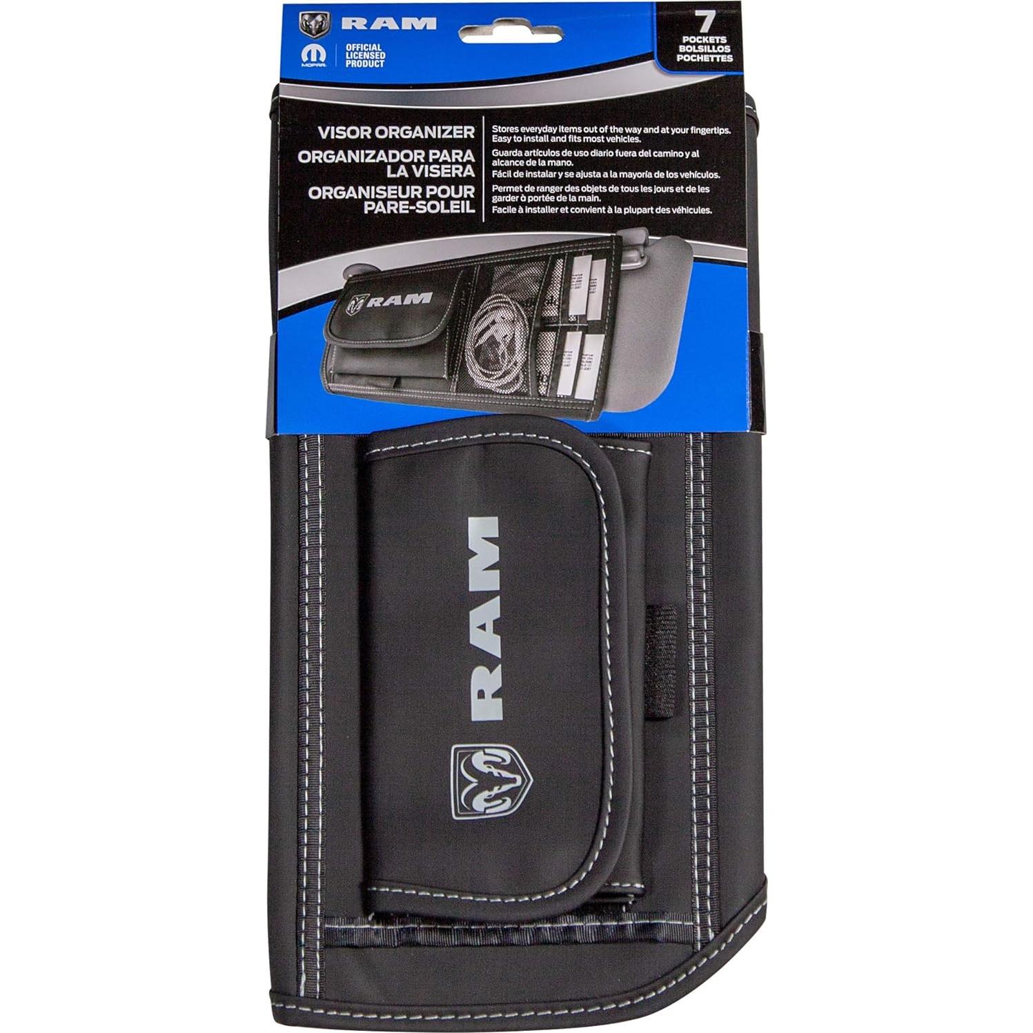 Organizador de Visera Solar Plasticolor 006197R01 para Auto y SUV