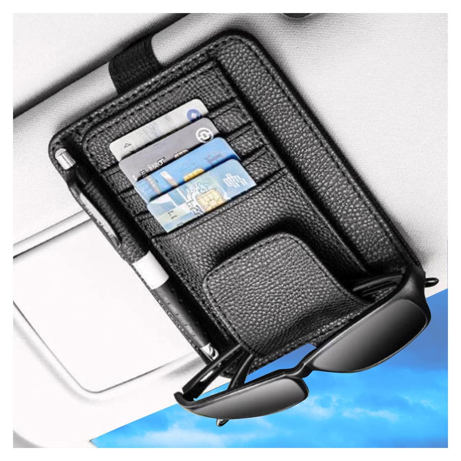 Organizador de Visera de Sol SADYFON Negro Mini 15.5x12.5cm