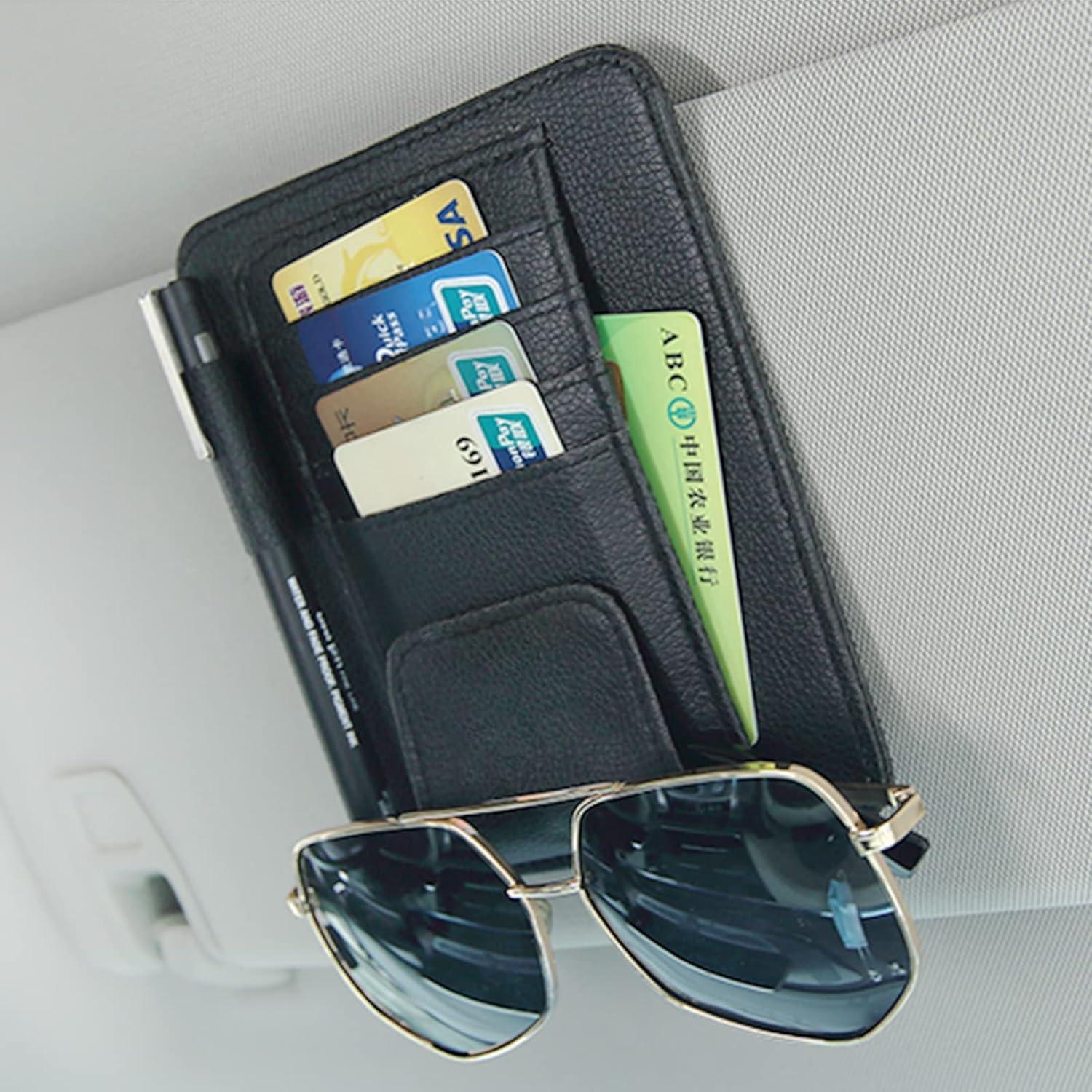 Organizador de Visera de Sol SADYFON Negro Mini 15.5x12.5cm