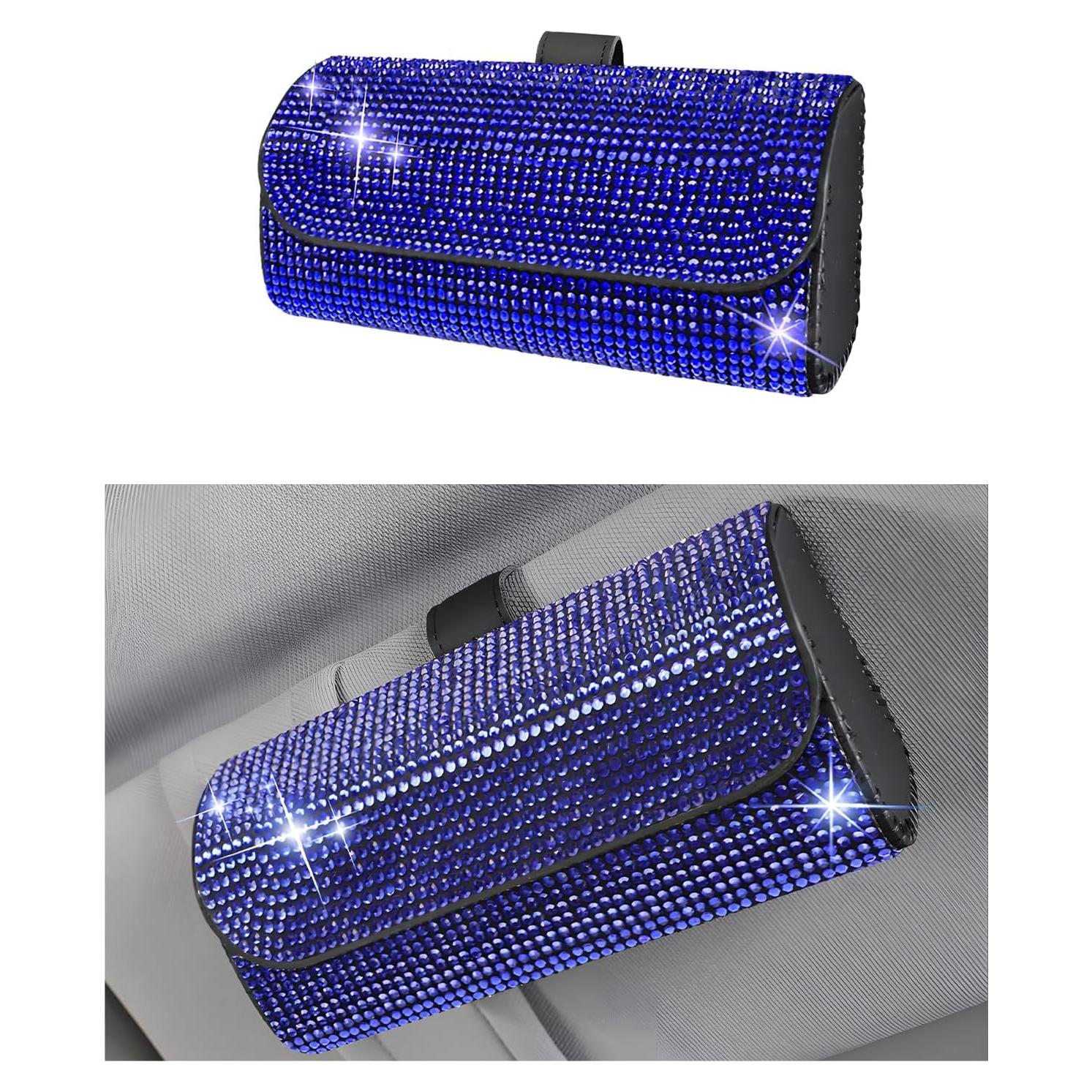 Soporte de Gafas para Visera Solar Ohleats Azul Brillante