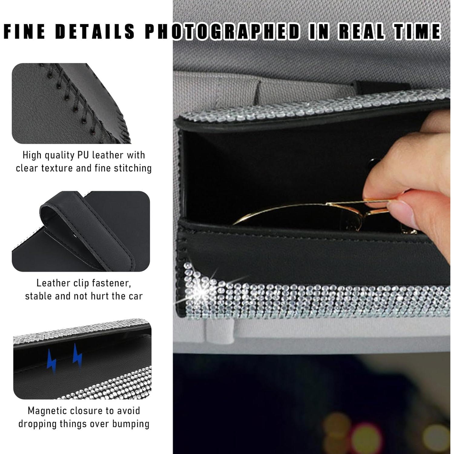 Soporte de Gafas para Visera Solar Ohleats Azul Brillante