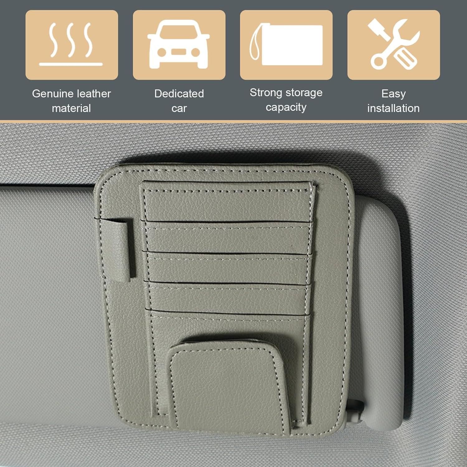 Soporte para Visera de Coche icykale Gris 12.4x15.5cm Impermeable