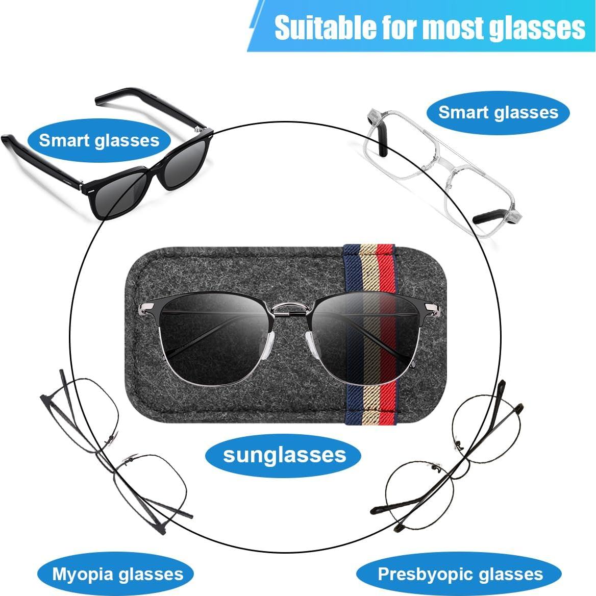 Organizador de Visera de Coche DUSCOKE Fieltro Gris 15.5x9.2cm