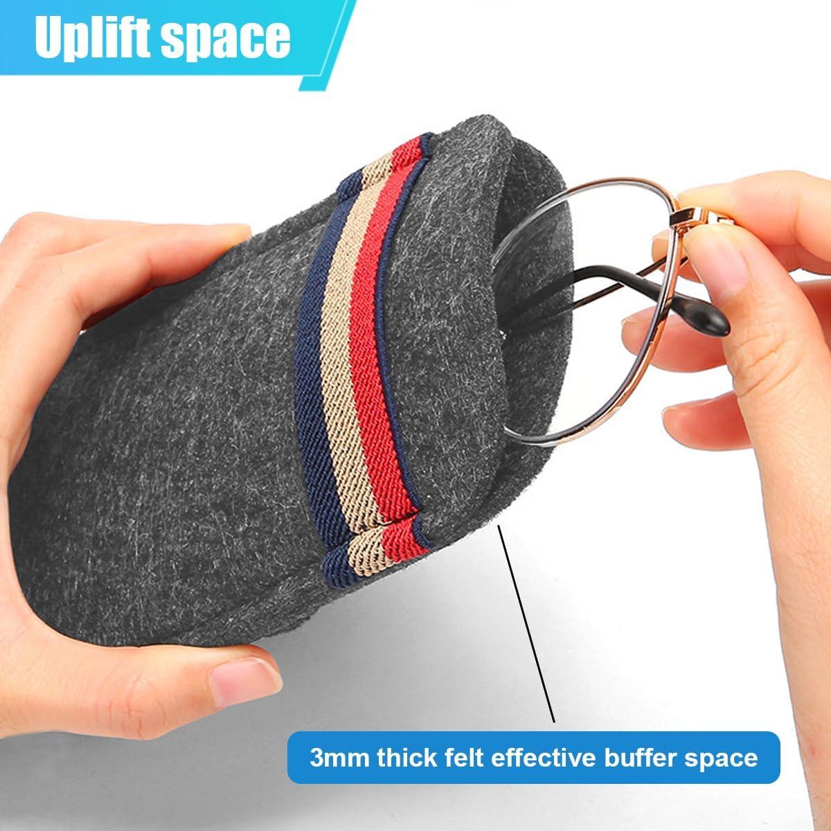 Organizador de Visera de Coche DUSCOKE Fieltro Gris 15.5x9.2cm