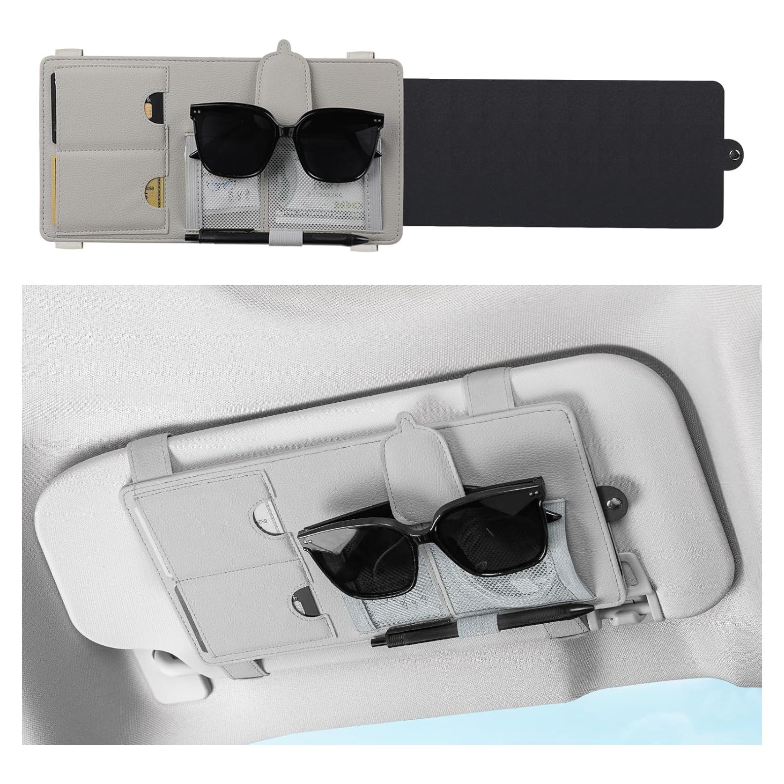 Extensor de Visera Solar SEG Direct Gris con Sostenedor de Gafas