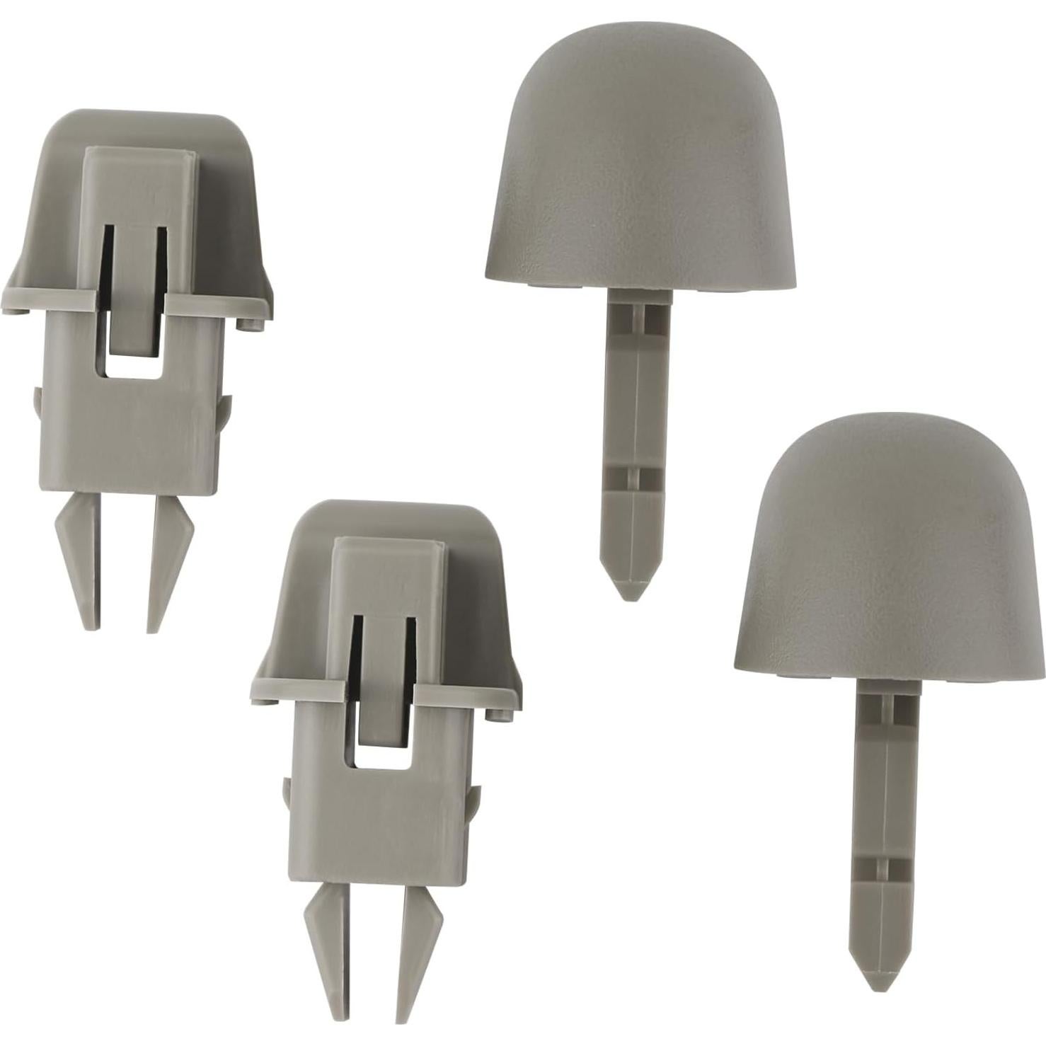 Soporte de Visera Solar TQPONLY Beige 2 Pcs Compatible Dodge