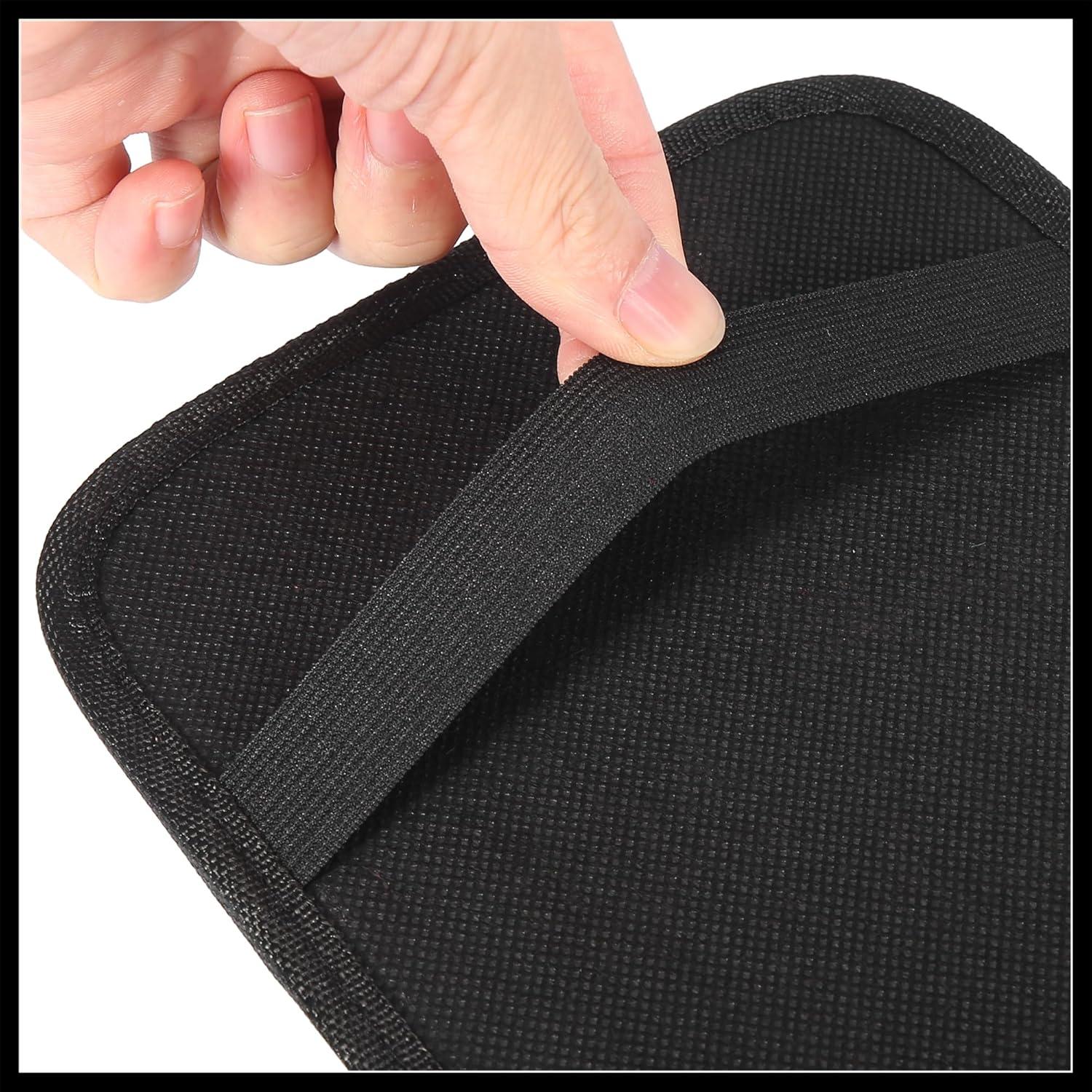 Organizador de Almacenamiento para CD Hihaha 2 Pcs Negro Rojo