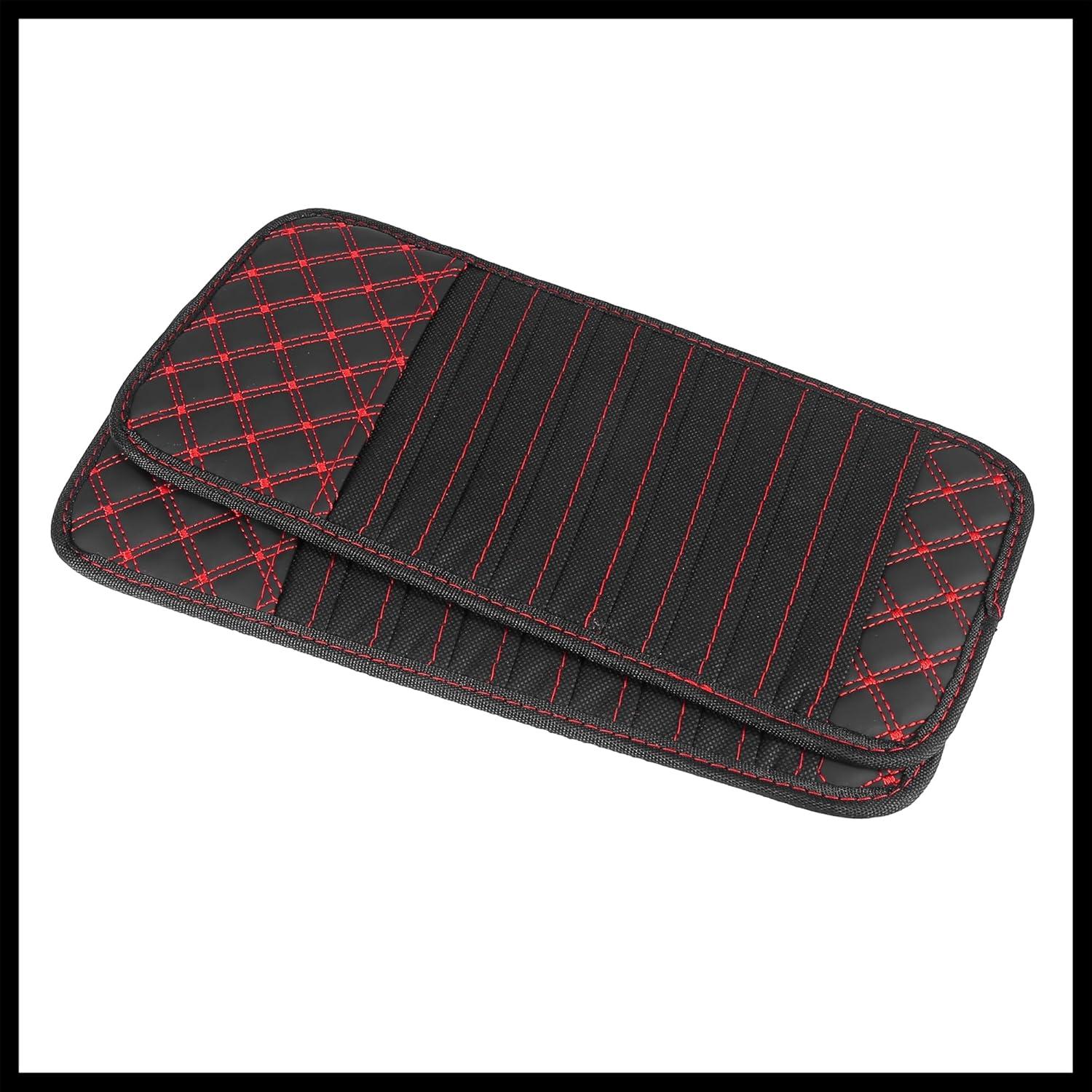 Organizador de Almacenamiento para CD Hihaha 2 Pcs Negro Rojo