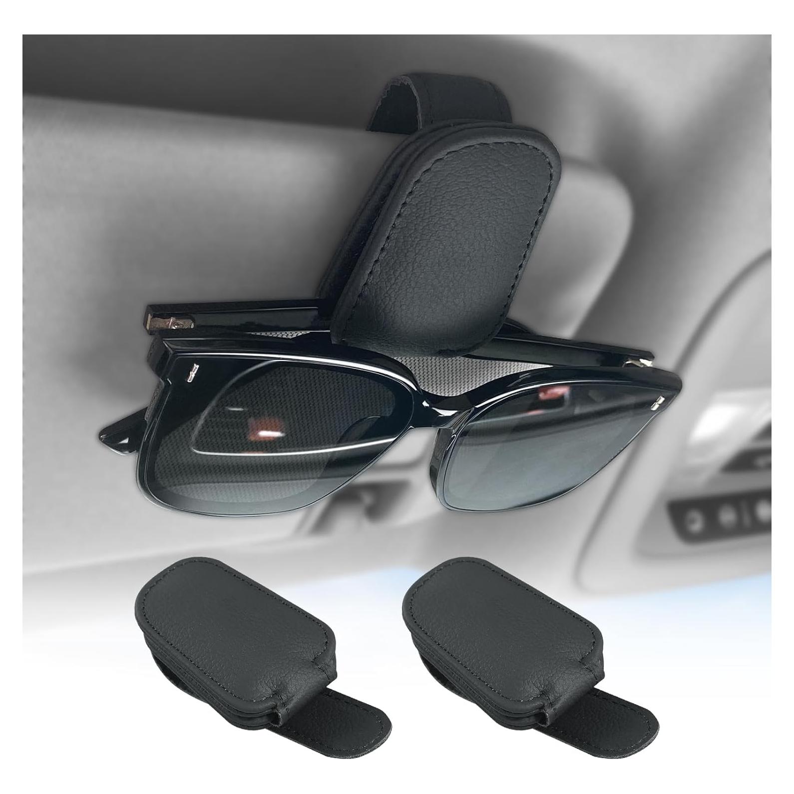 Soporte Magnético para Gafas de Sol Visonx - 2 Piezas Negro