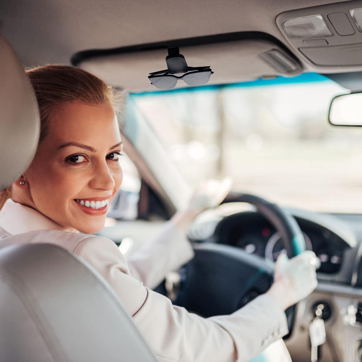 Soporte Magnético para Gafas de Sol Visonx - 2 Piezas Negro