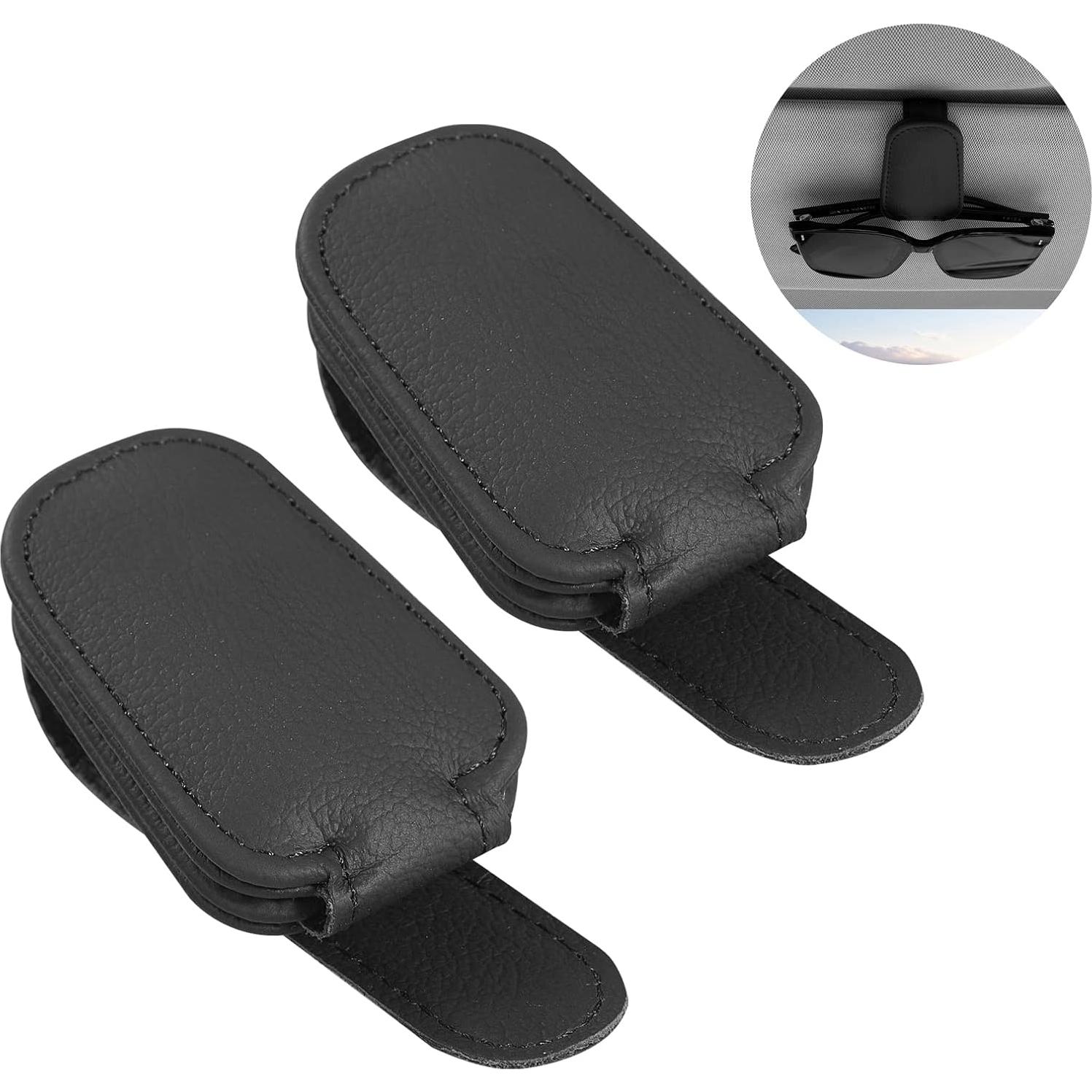 Soporte Magnético para Gafas de Sol Visonx - 2 Piezas Negro