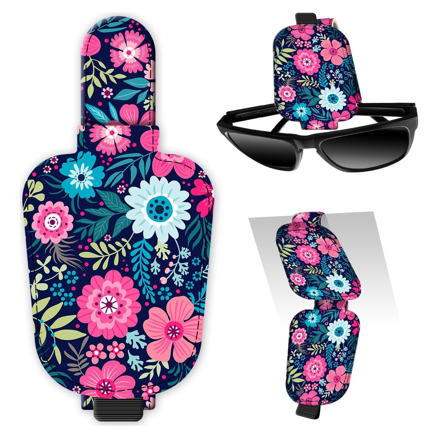 Soporte Magnético para Gafas de Sol DtuiQSDRV Floral Marina