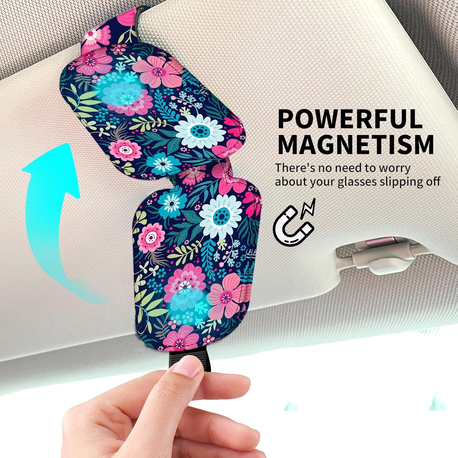Soporte Magnético para Gafas de Sol DtuiQSDRV Floral Marina