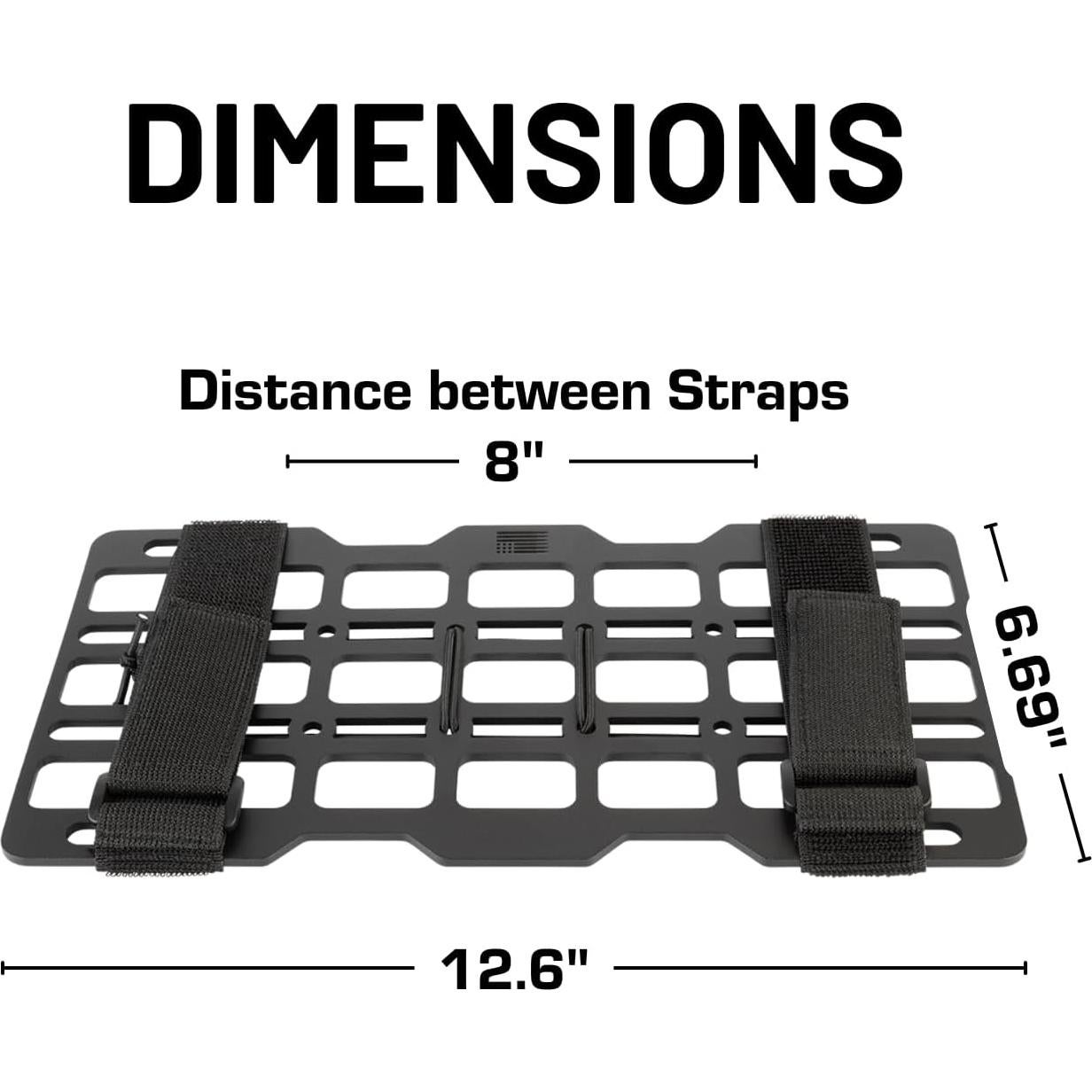 Organizador de Visera Molle Bulletpoint - Aluminio Universal