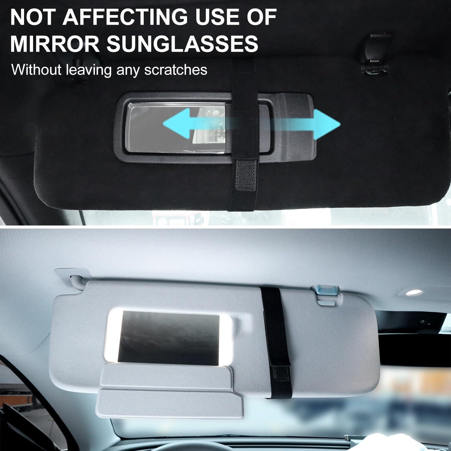 Soporte Magnético para Gafas de Coche Yimoyop - Doble Clip PU