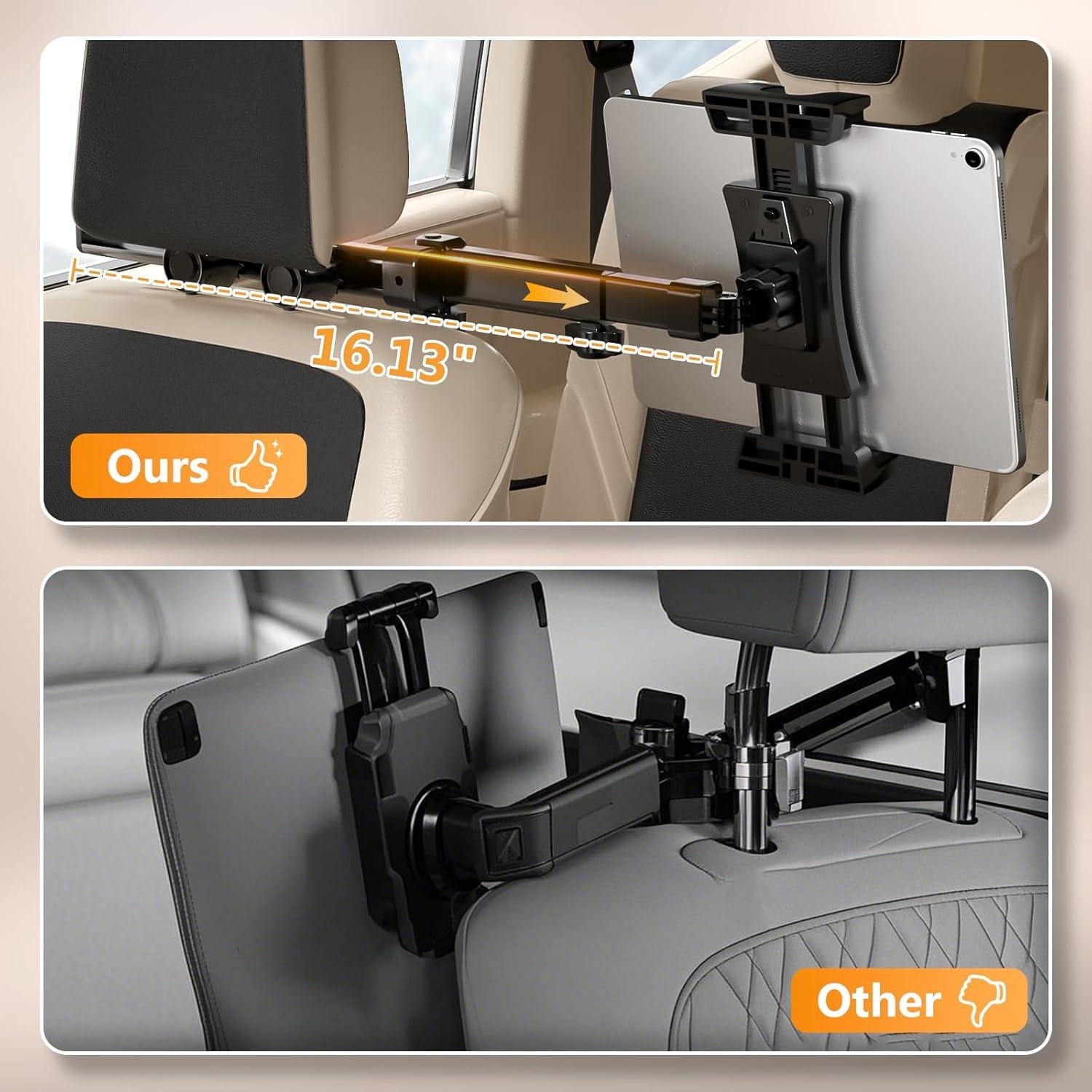 Soporte para iPad PEMOTech 4.7-12.9" Ajustable Coche