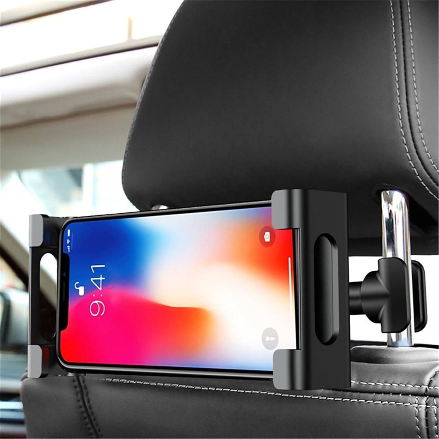 Soporte de Tablet para Coche AIOYE Ajustable 360° Negro
