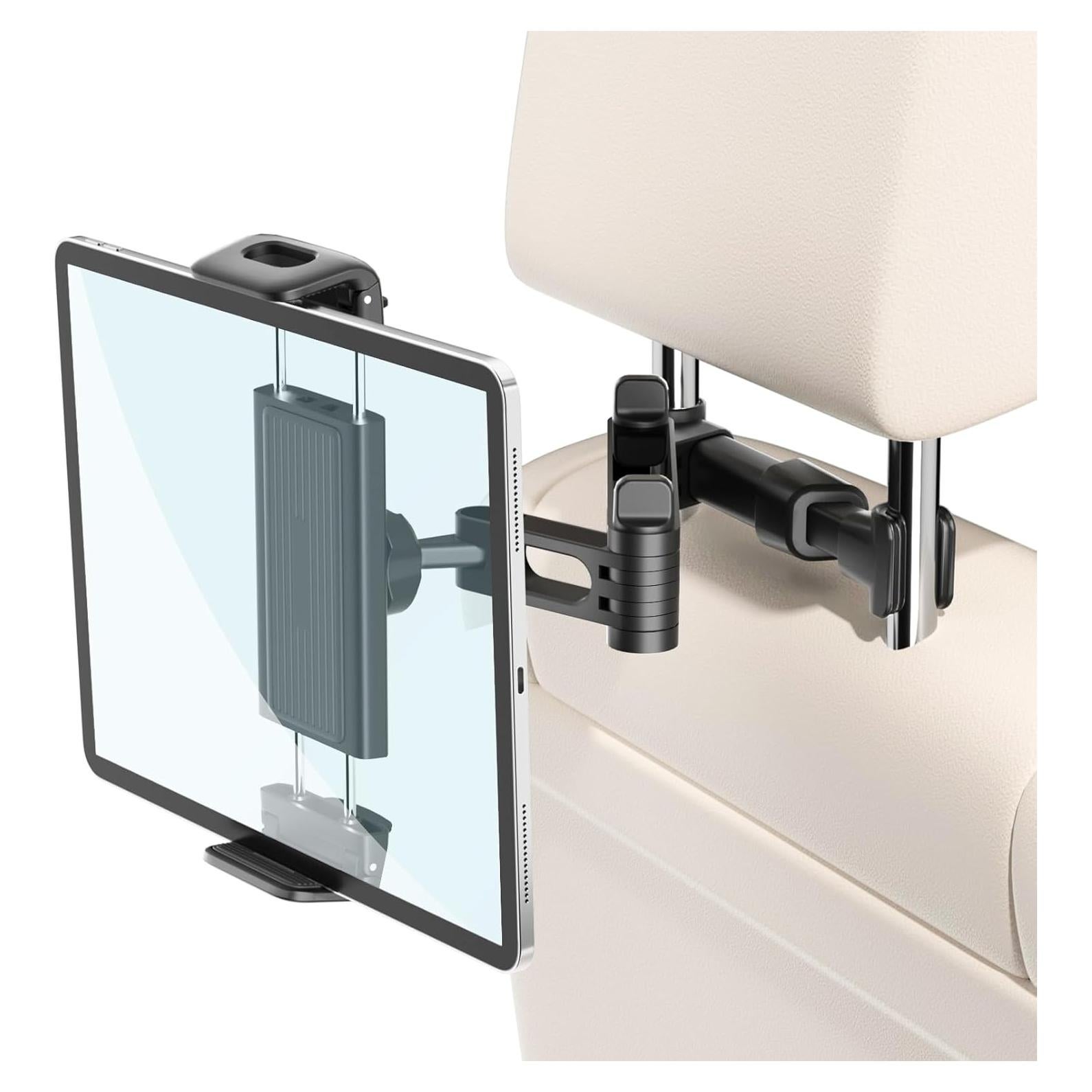 Soporte de Tablet para Coche Aourxiv 360° Ajustable Negro