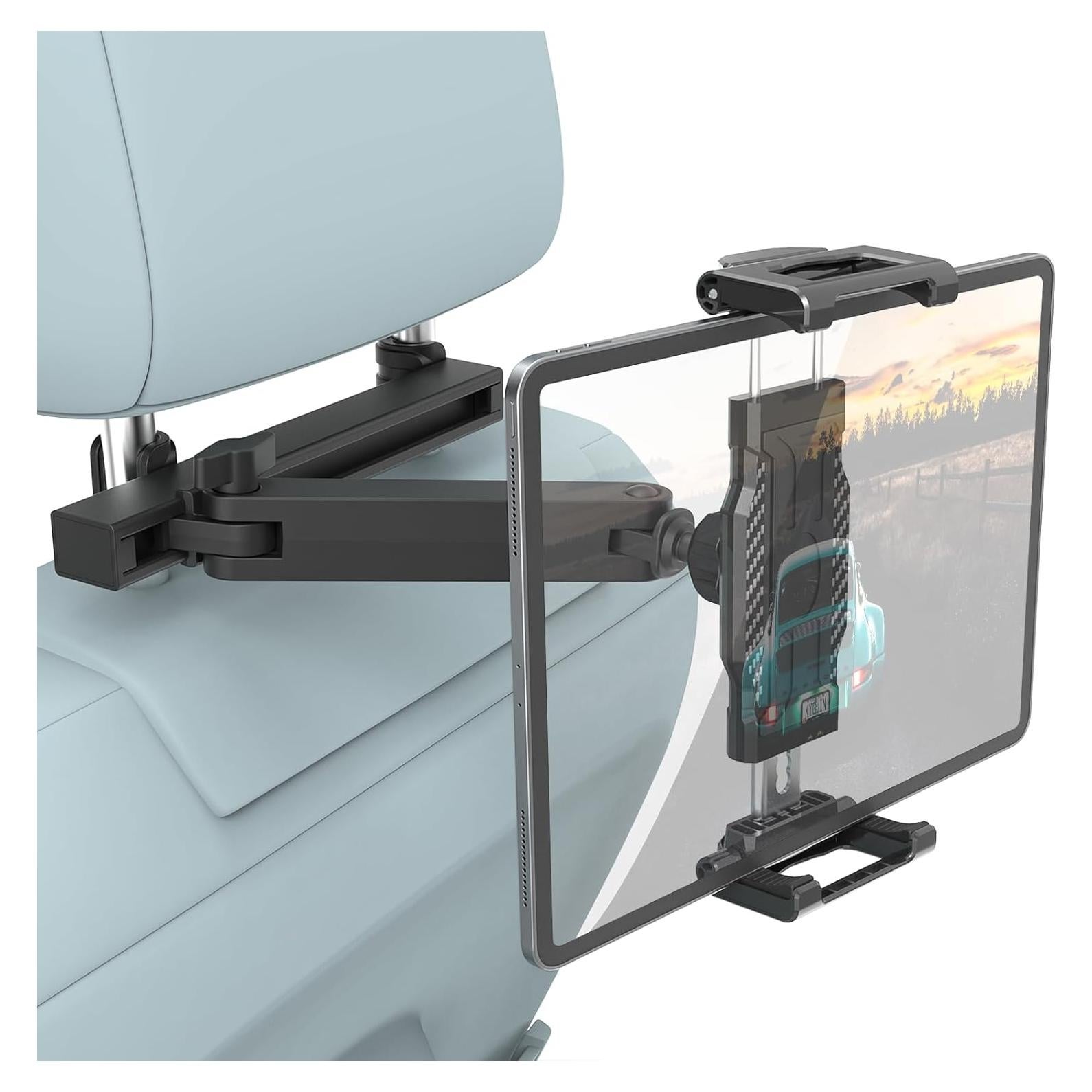 Soporte para Tableta en Reposacabezas NATDETC 3 en 1 Ajustable