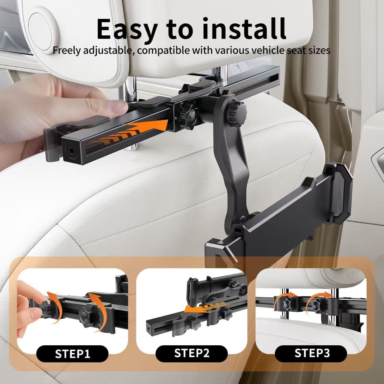 Soporte para iPad en Reposacabezas de Coche Teefeet Ajustable