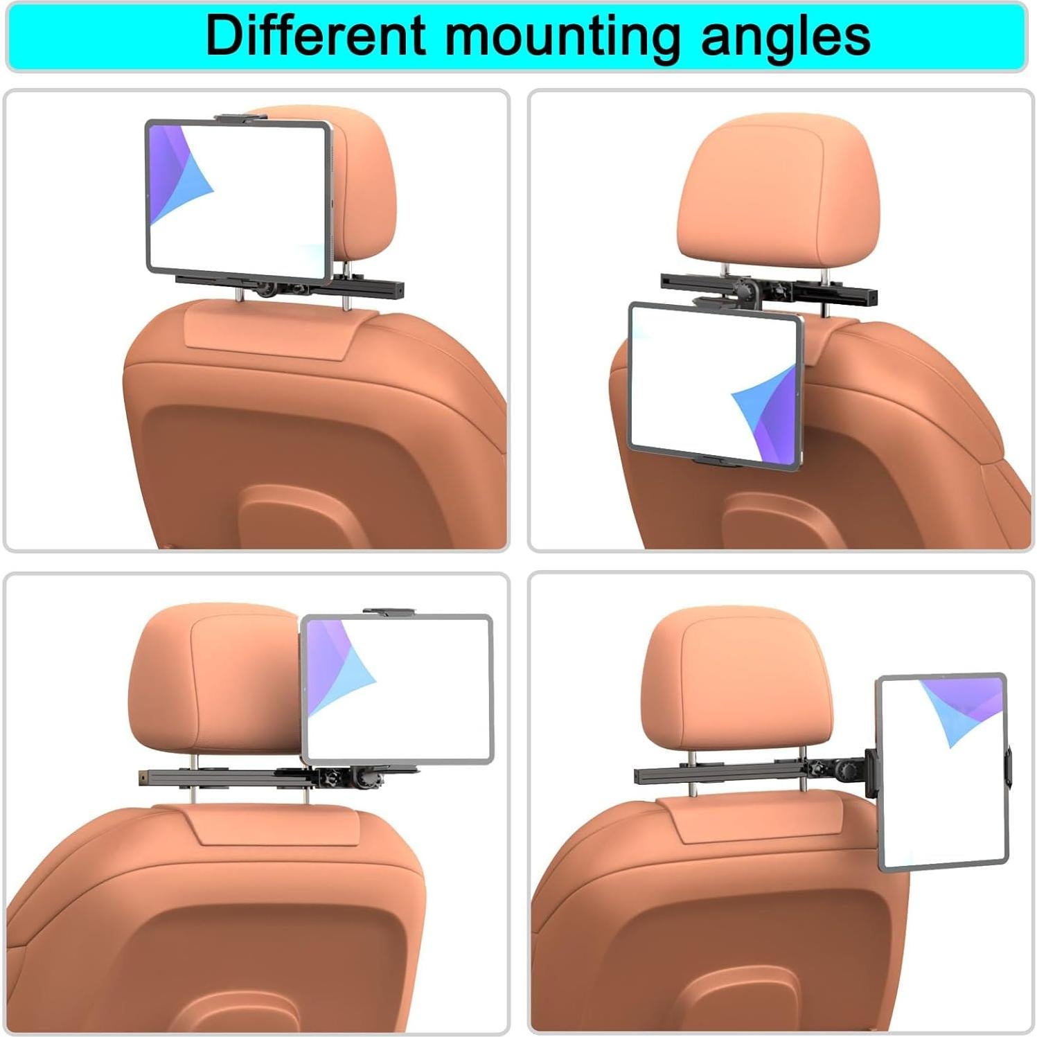 Soporte para iPad en Reposacabezas de Coche Teefeet Ajustable