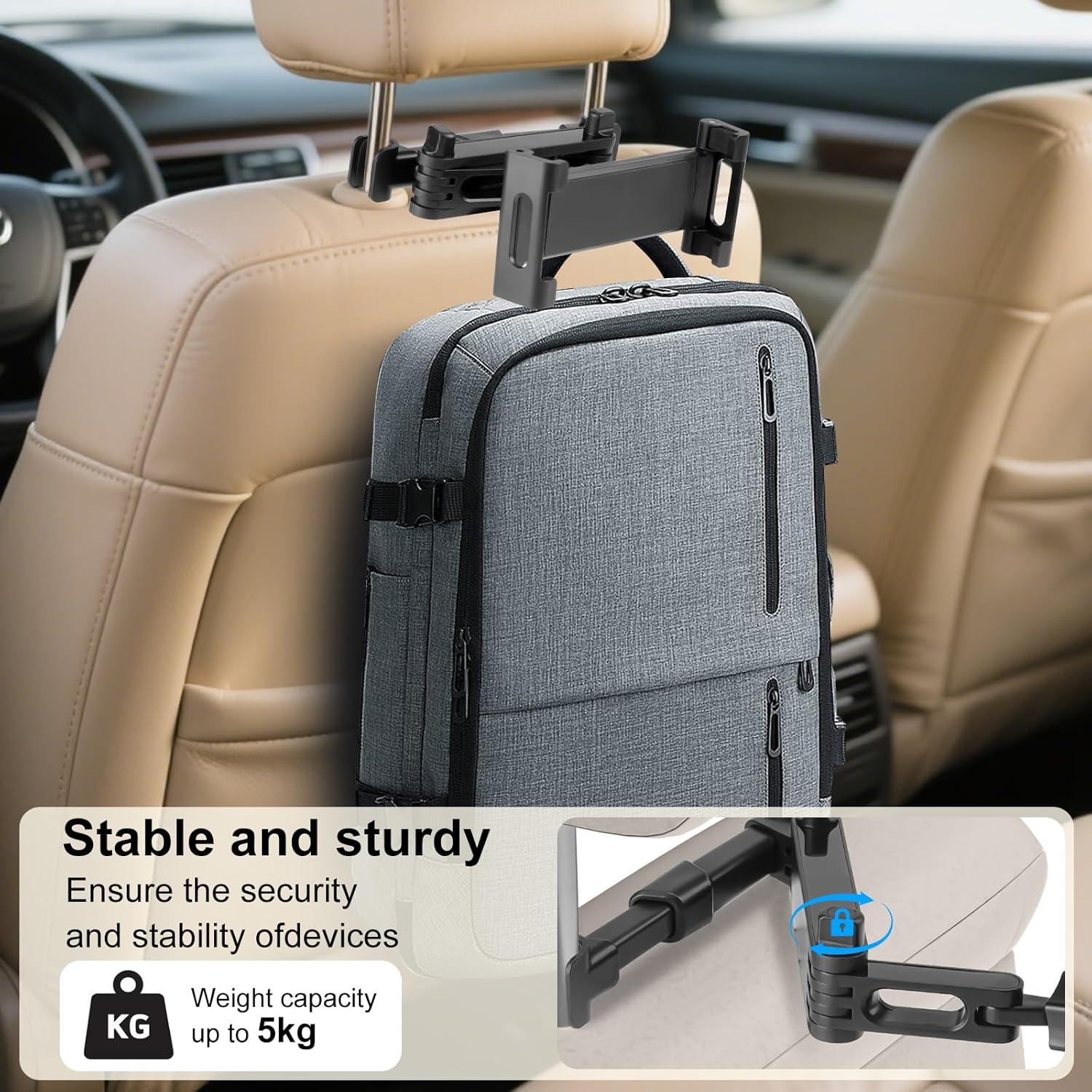 Soporte para Tableta Kairiyard para Coche 3 en 1 Ajustable