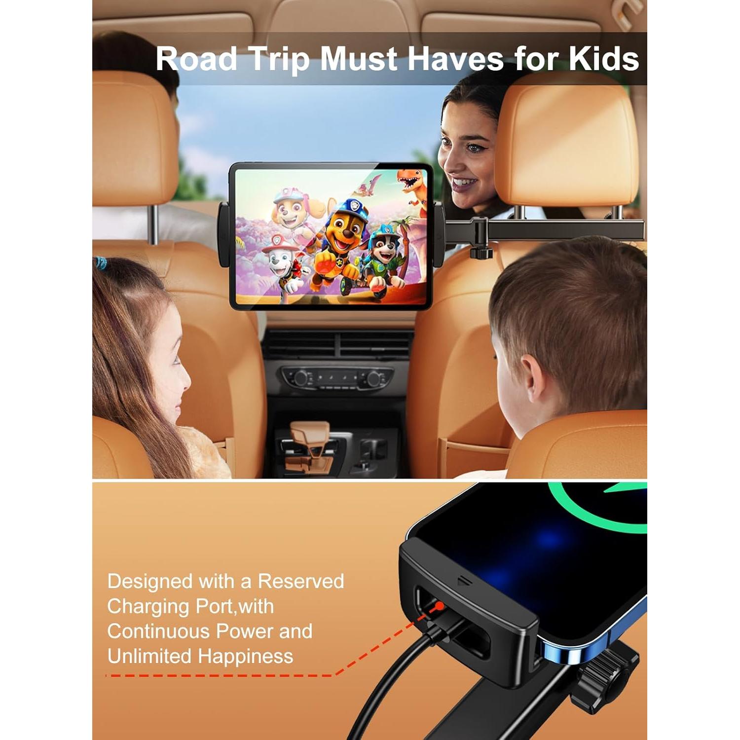 Soporte de Tablet para Reposacabezas de Coche NIFBANG D6-H 4.7-12.9"