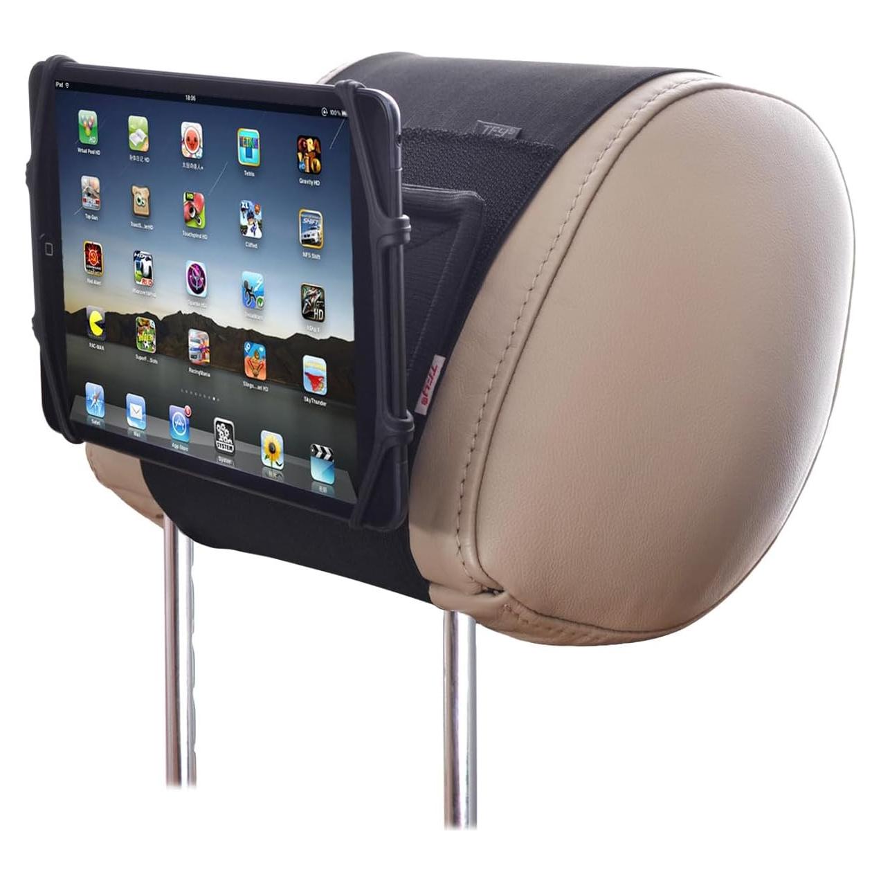 Soporte Universal para Auto TFY con Red de Silicona para Teléfonos y Tabletas