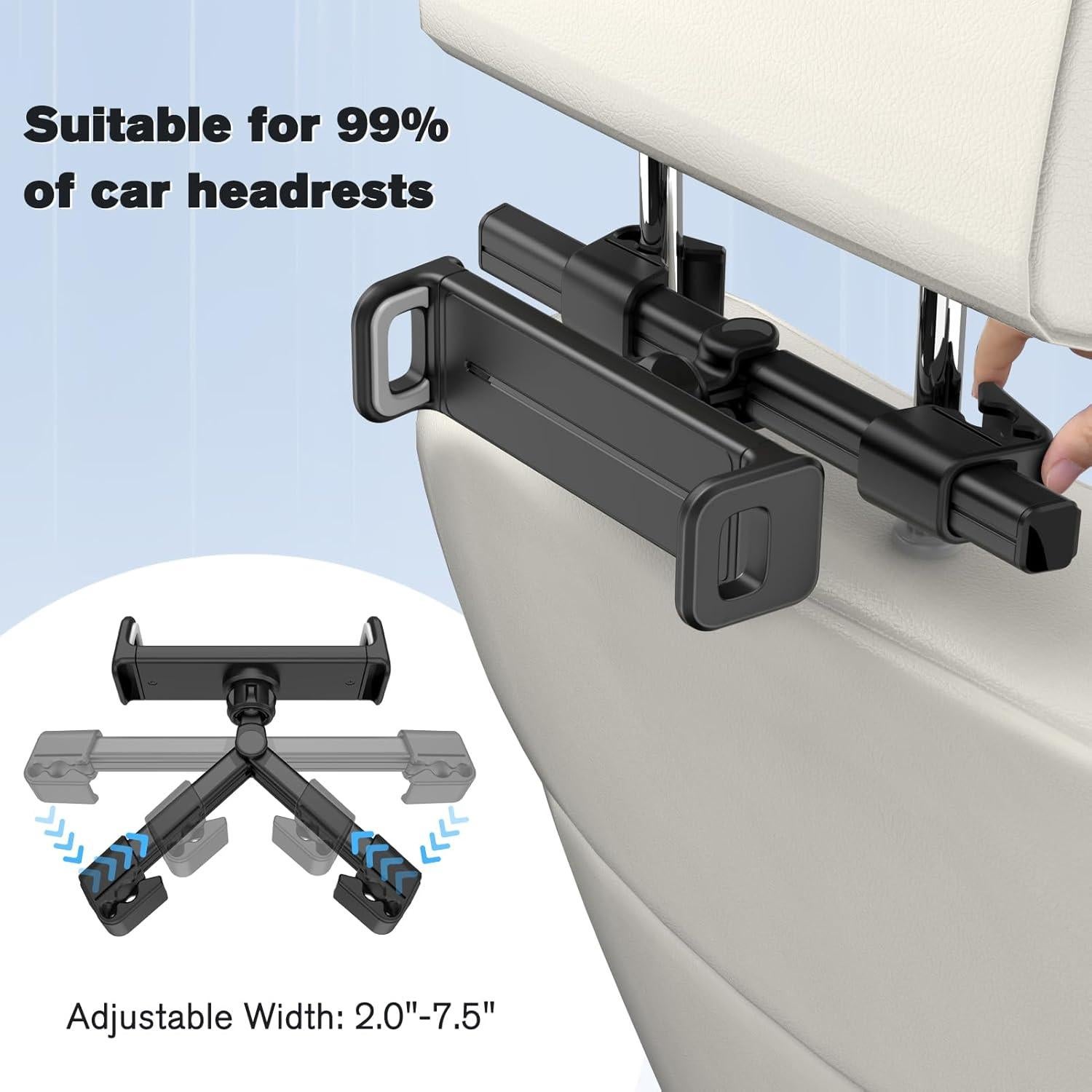 Soporte para Tableta en Reposacabezas Fintie - Rotación 360°