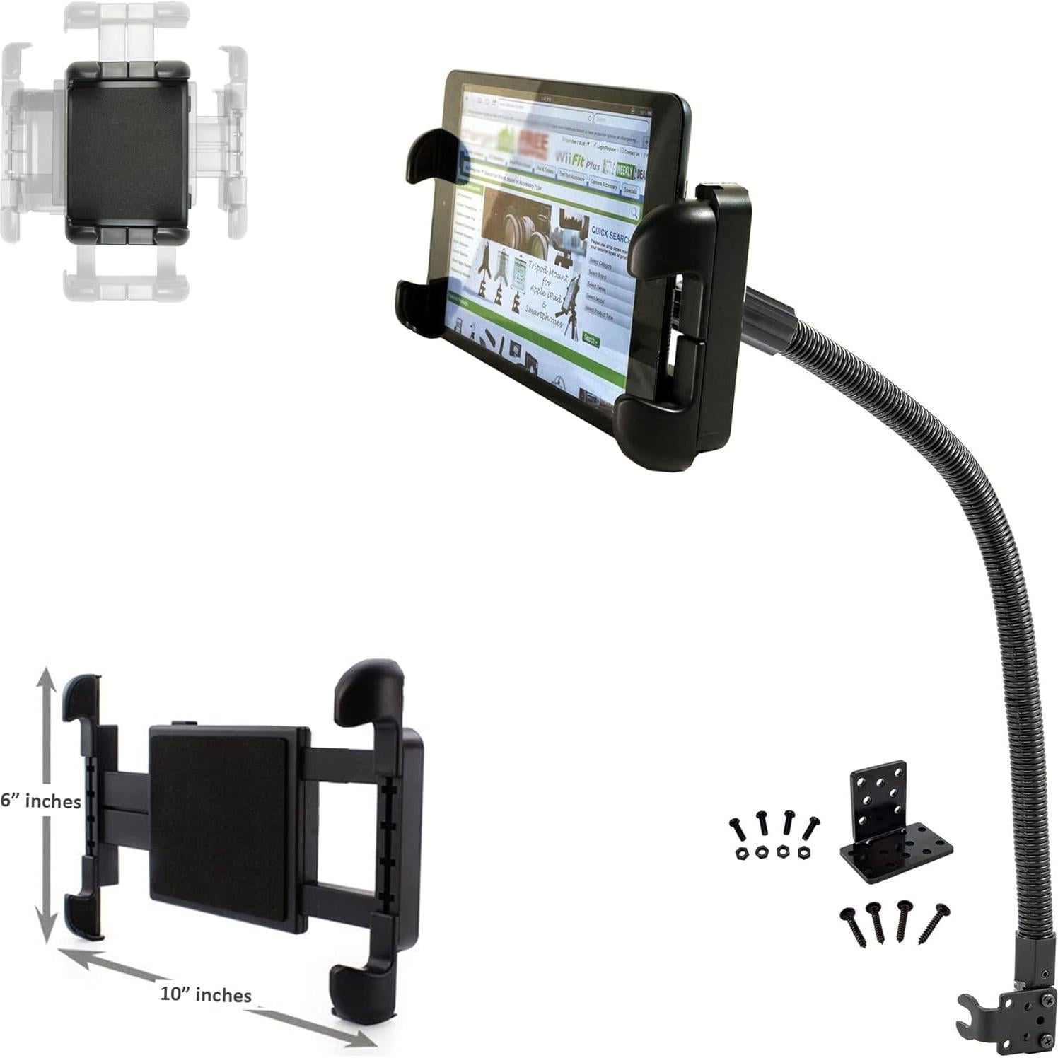 Soporte de Tablet para Auto LycoGear ELD Ajustable 7-14"