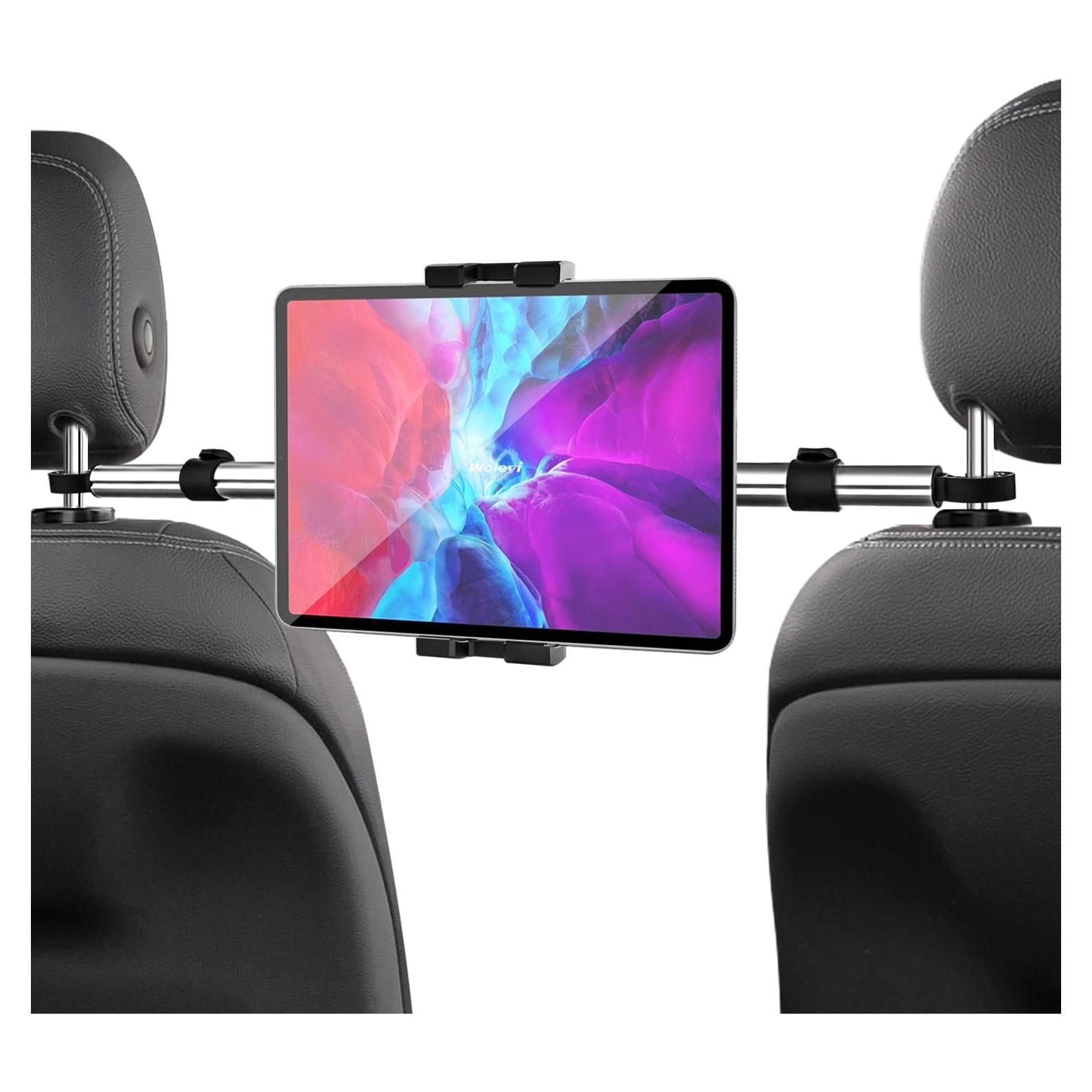Soporte para Tablet Woleyi en Reposacabezas de Coche 4-13"