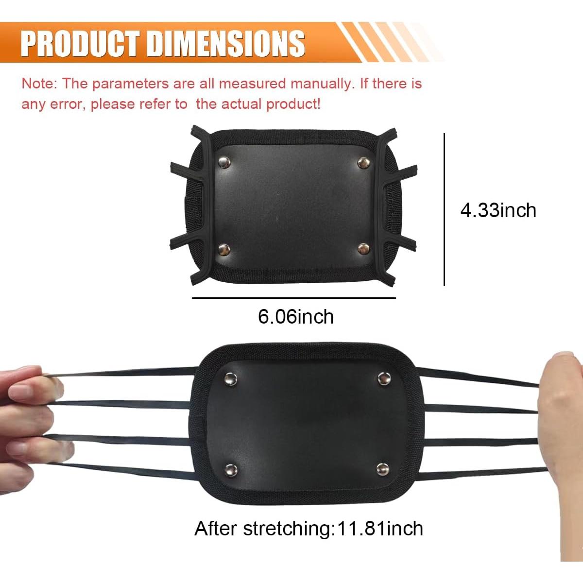 Soporte de Reposacabezas para Tableta UHANBUT Ajustable 11x15.4cm