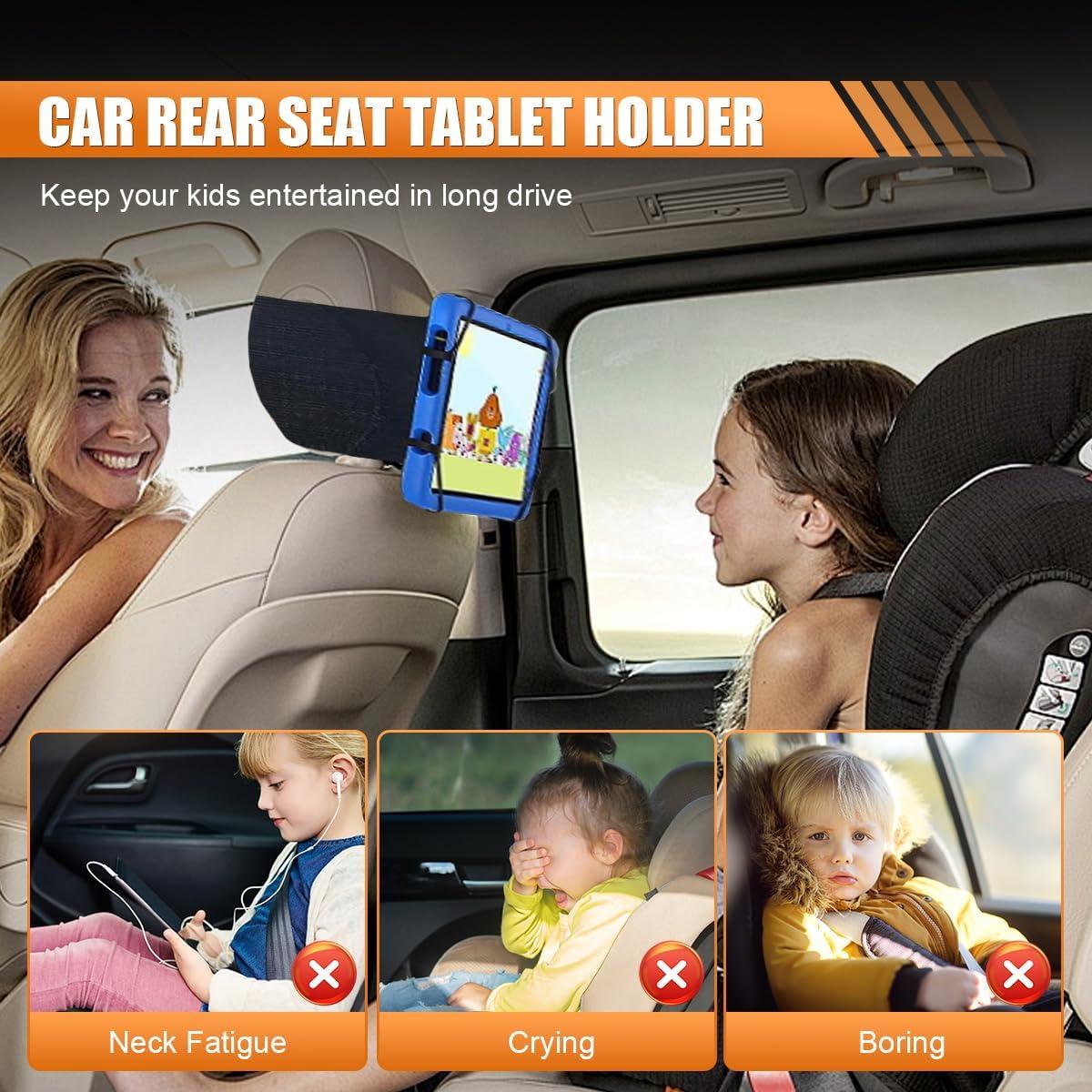 Soporte de Reposacabezas para Tableta UHANBUT Ajustable 11x15.4cm