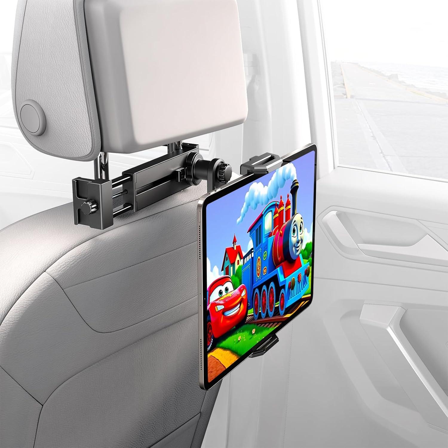 Soporte para Tableta en Reposacabezas Auto Teefeet JLP01A Negro